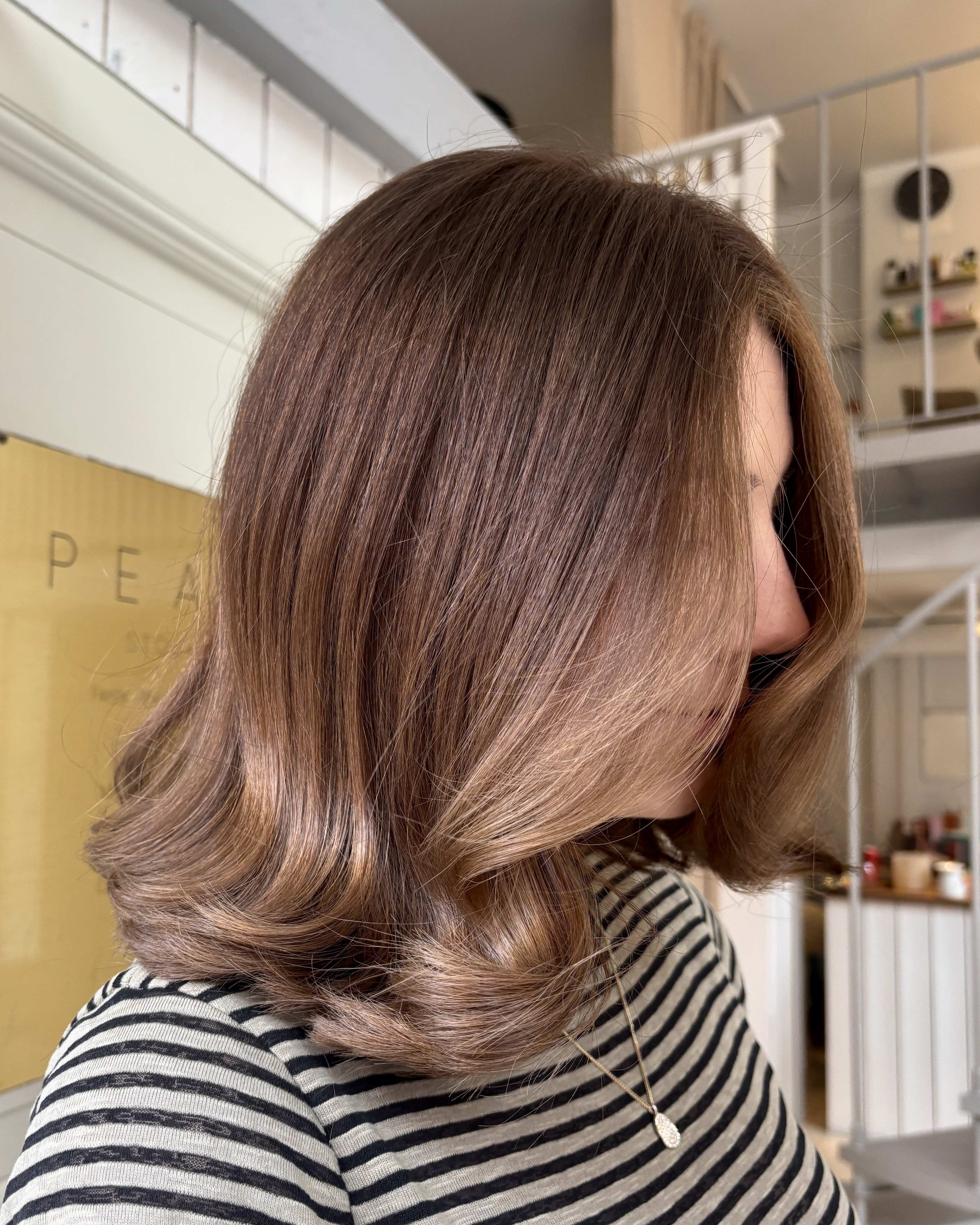 Choklad brun hårfärg