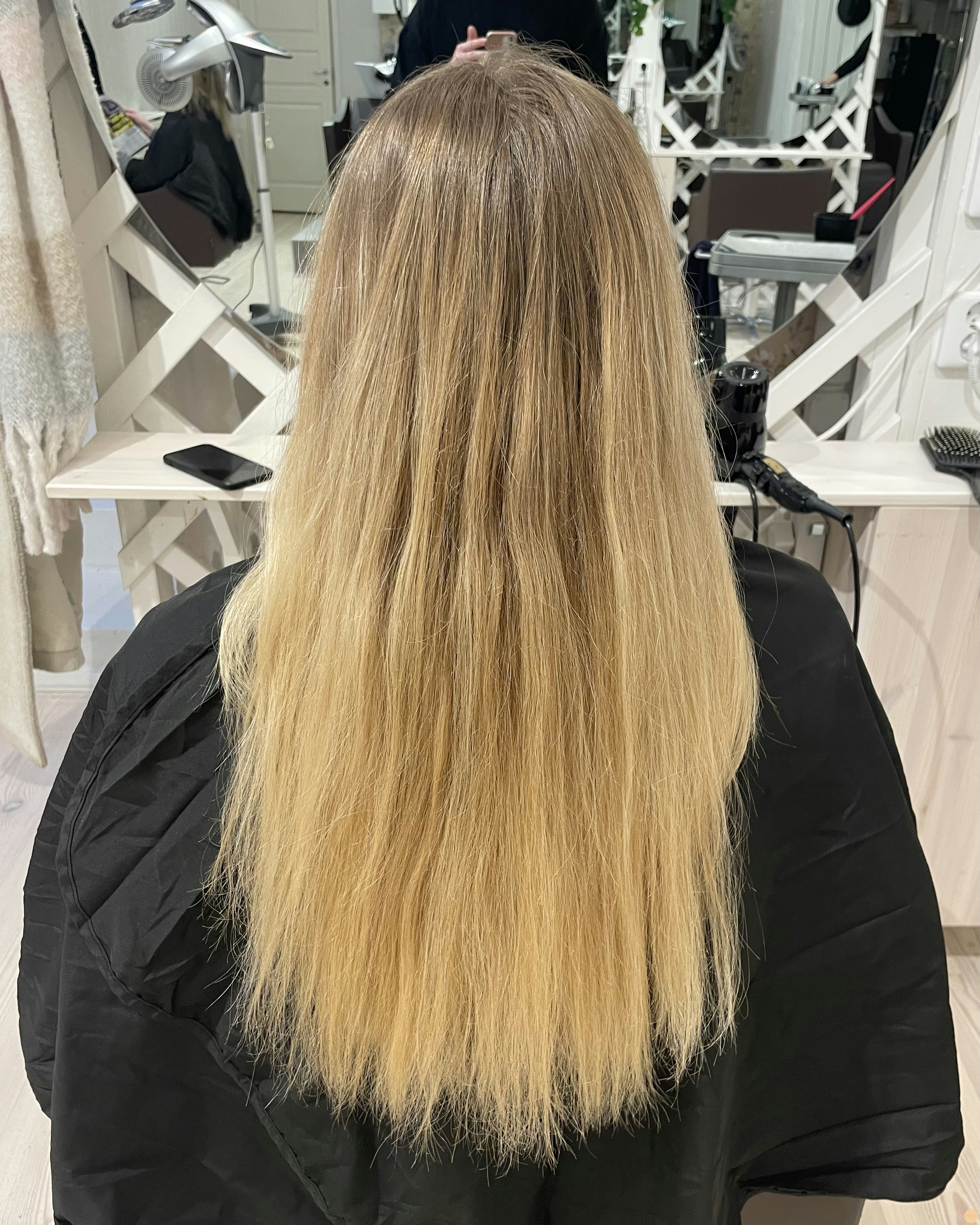 Blond balayage