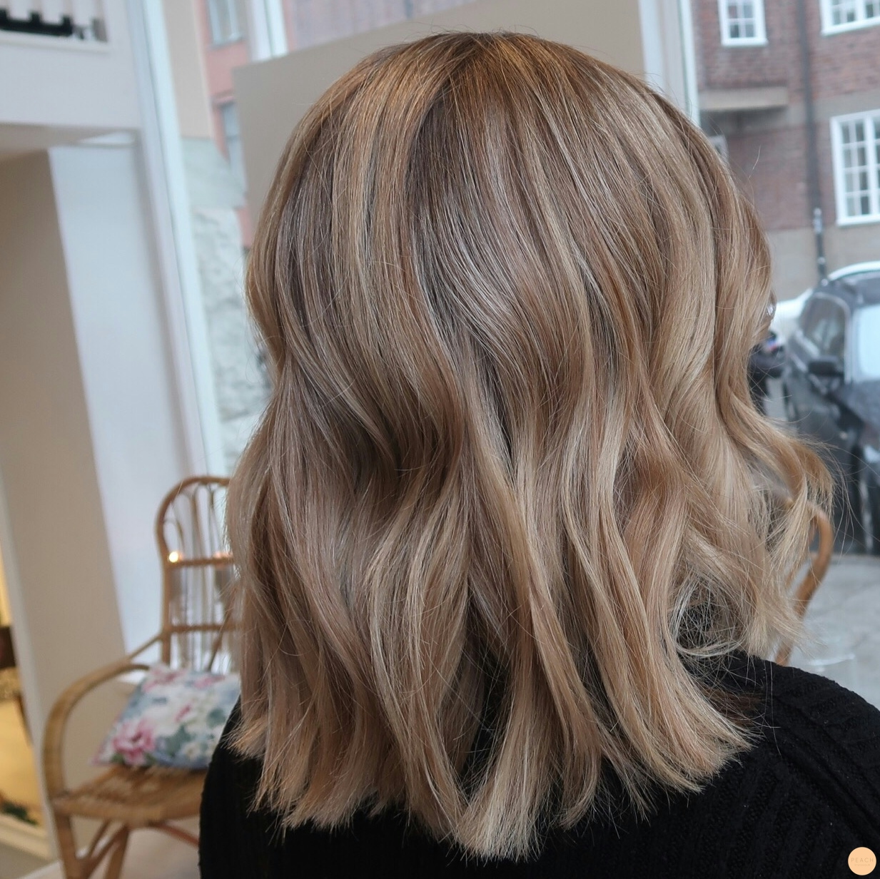 Ljusa och mörka slingor