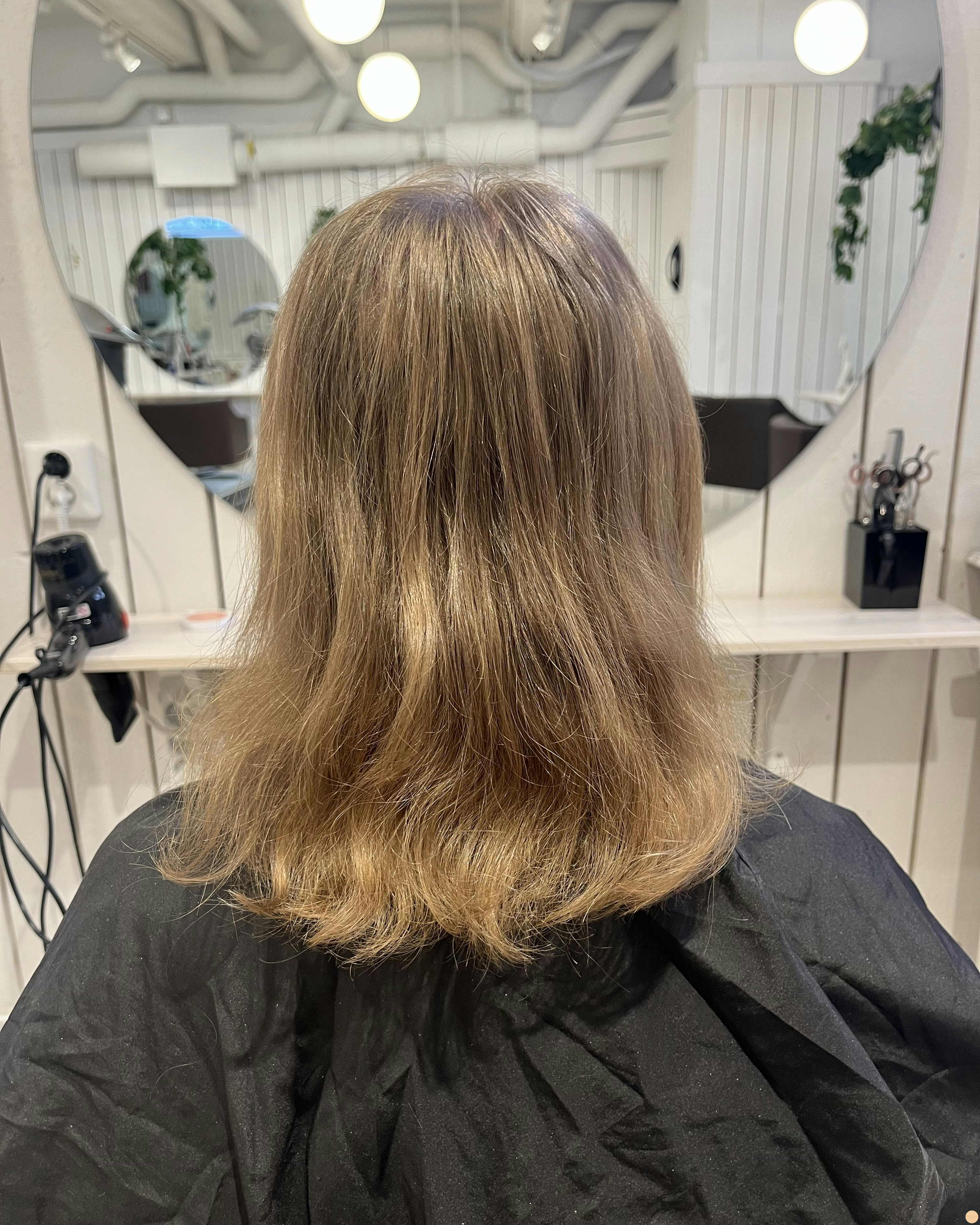 Naturlig blond hårfärg
