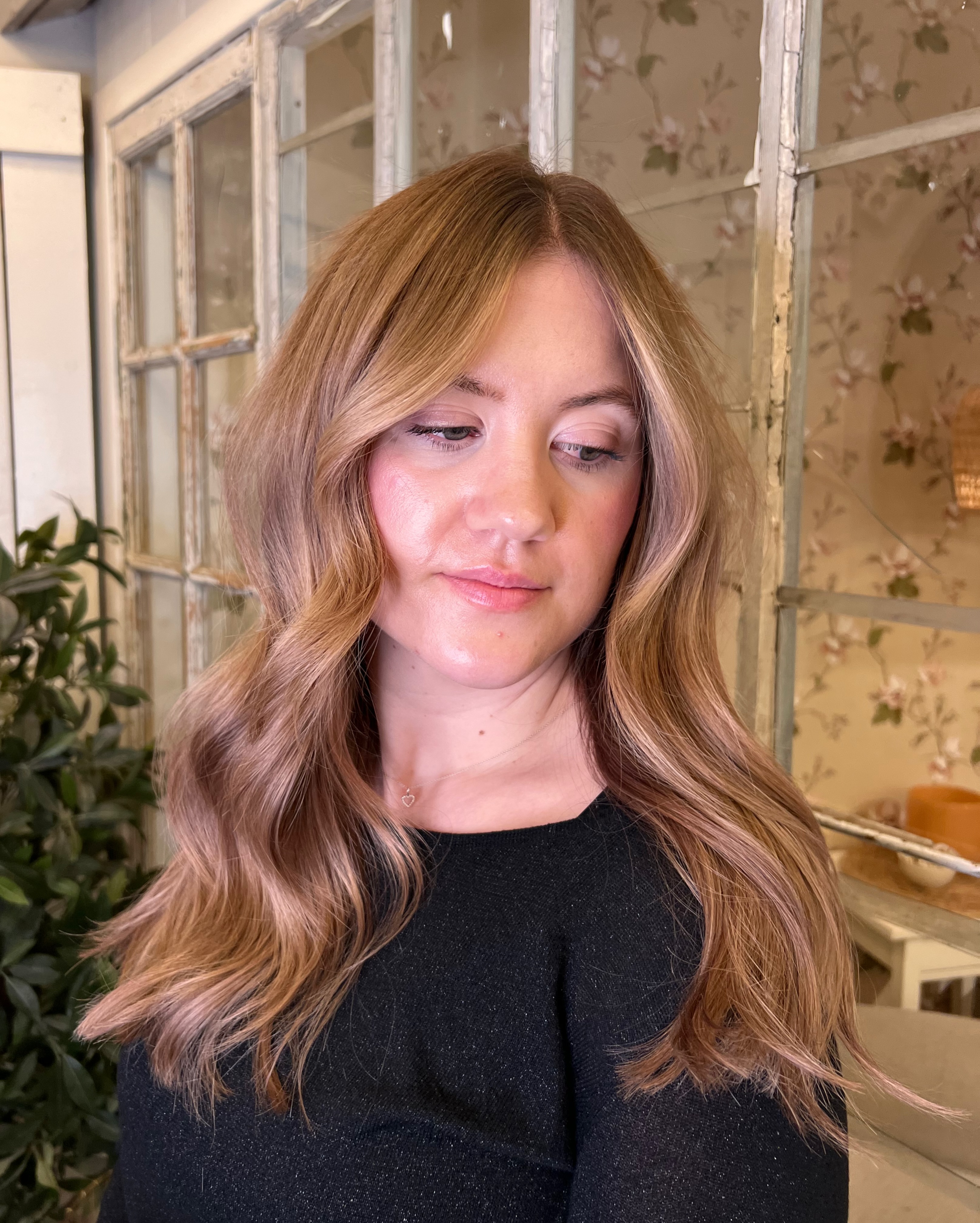 Teddy bear bronde hair color 🤎