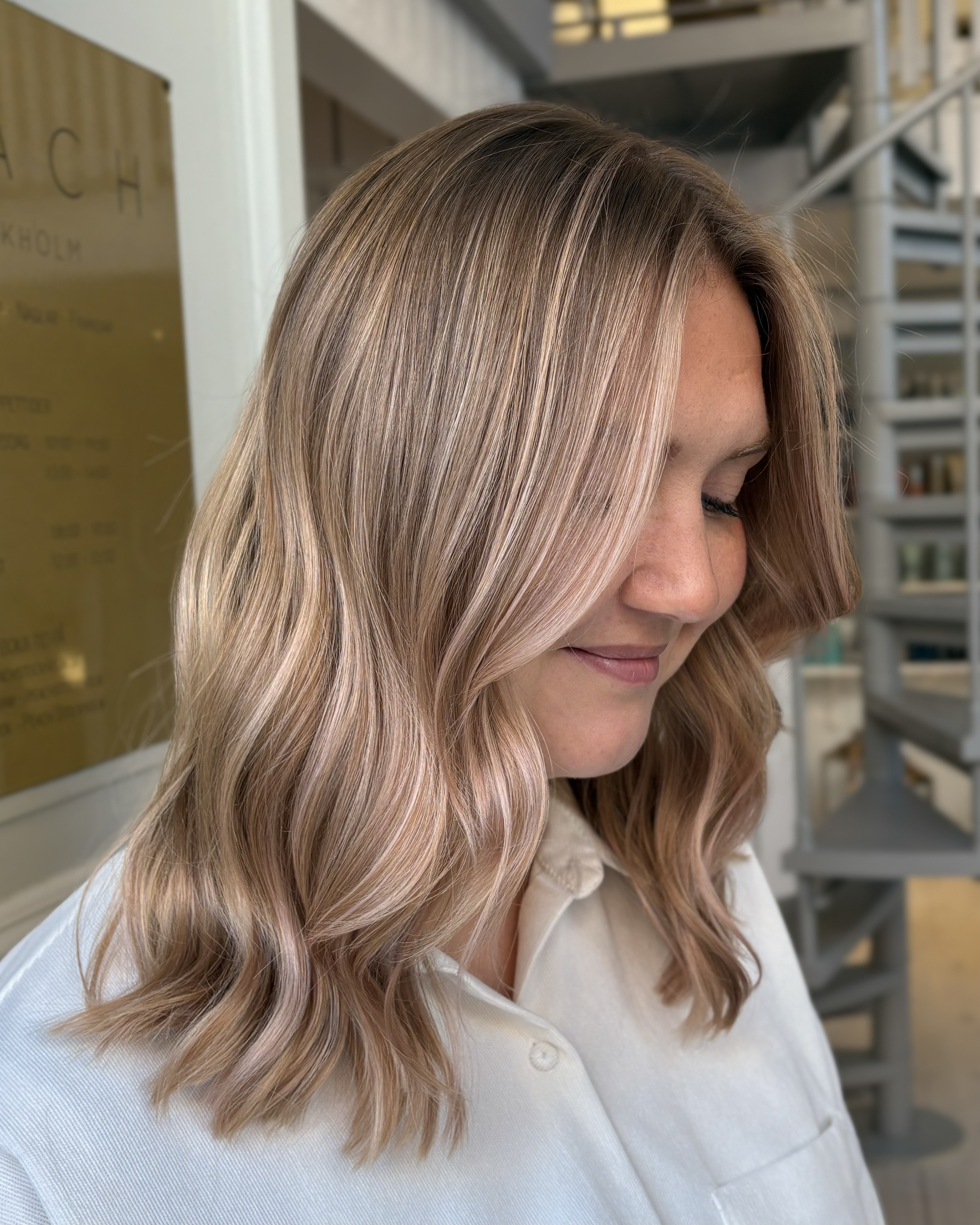 Blond balayage