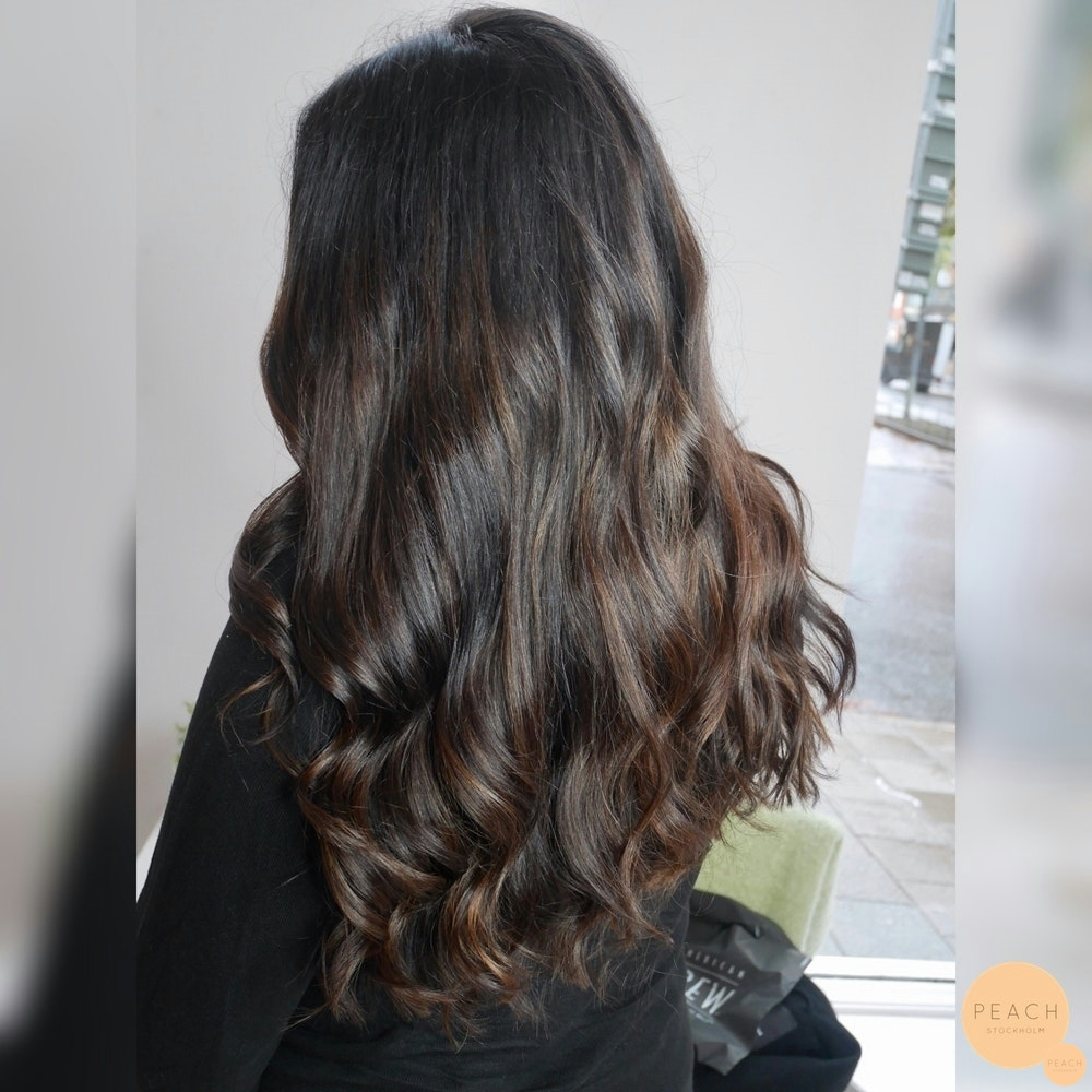 Från mörk hemmafärgad till mustig brun