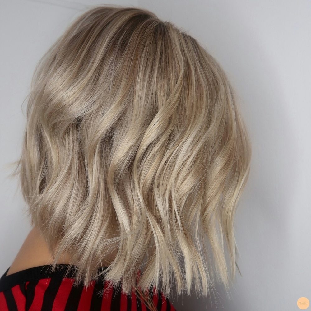 Blonda slingor