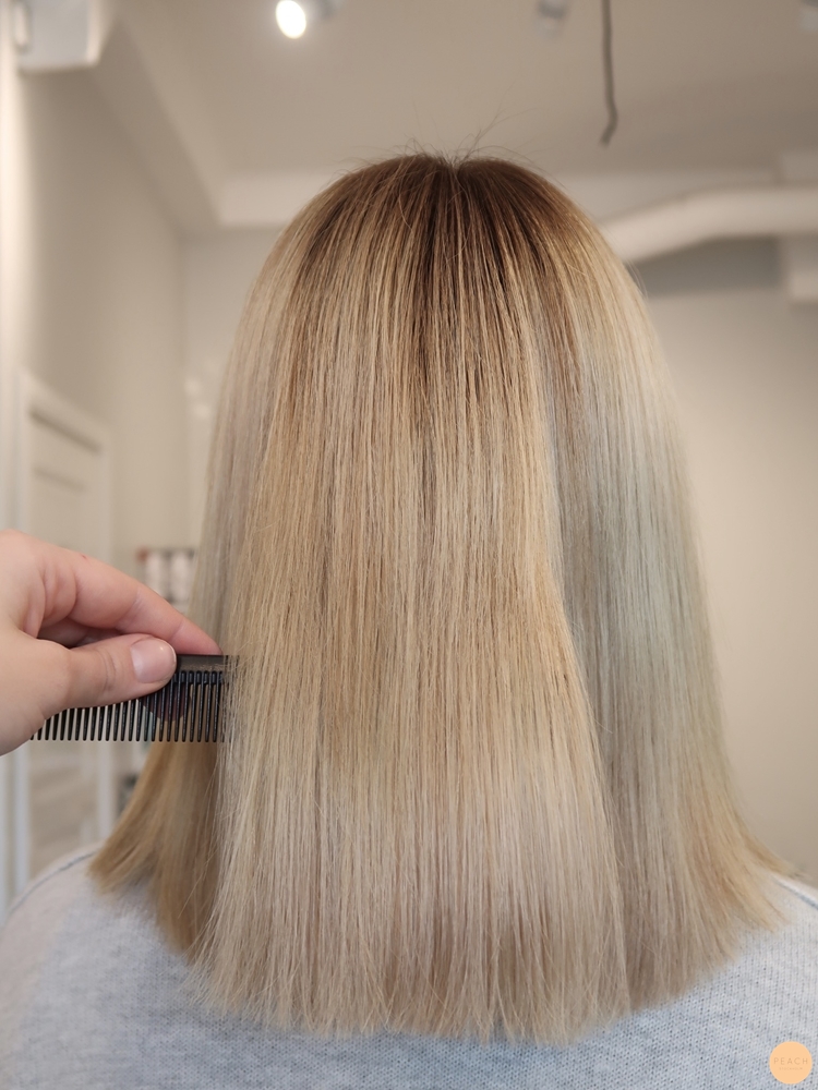 Blonda slingor Revlon färgbomb fix