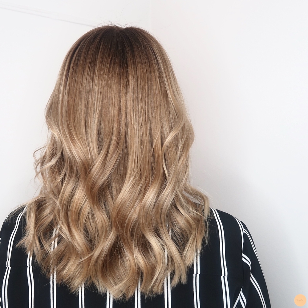 Kall beige hårfärg