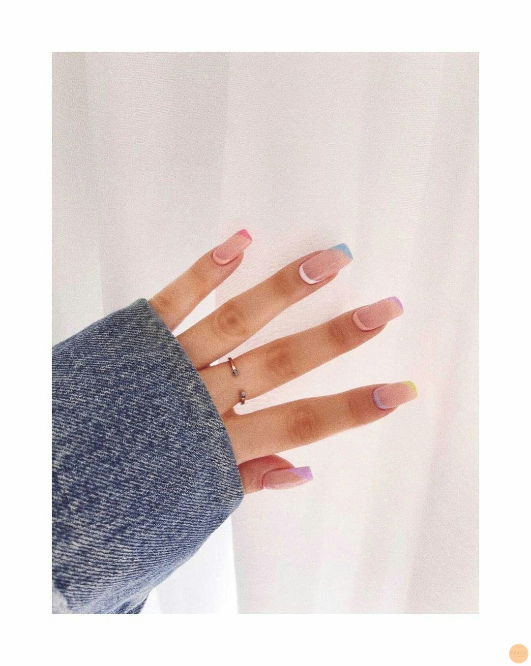 Några vår inspirerande naglar med design🌼