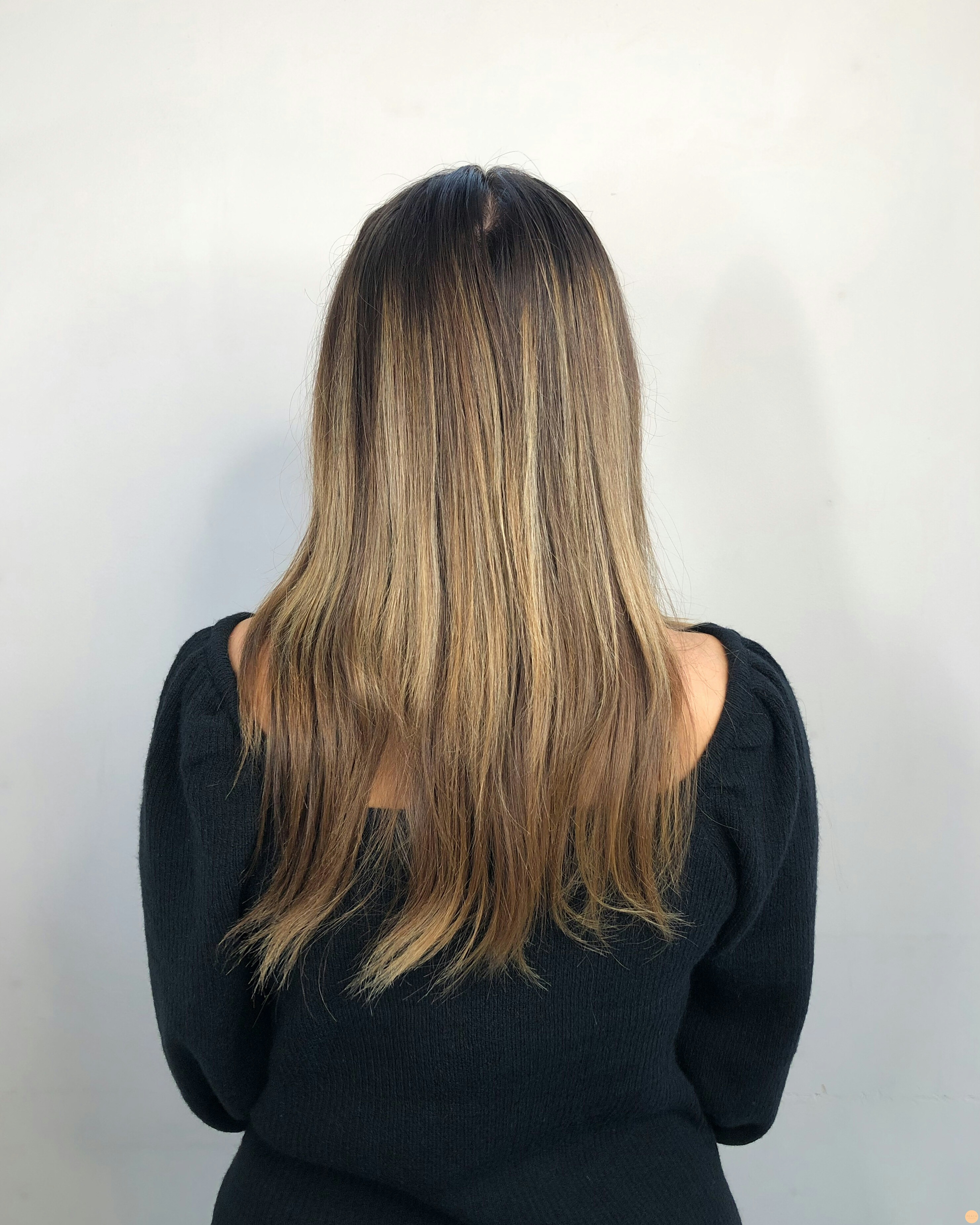 Hairtalk förlängning 40cm mörkt