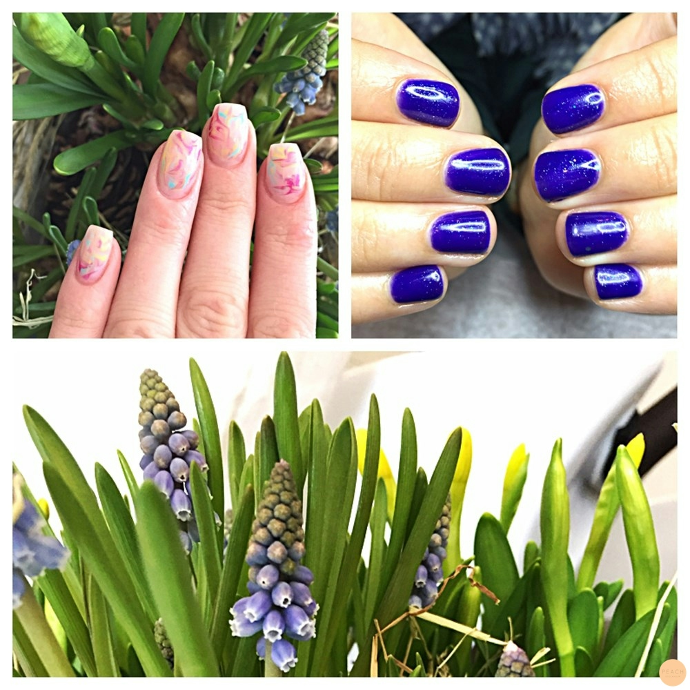 Färgstarka påsknaglar