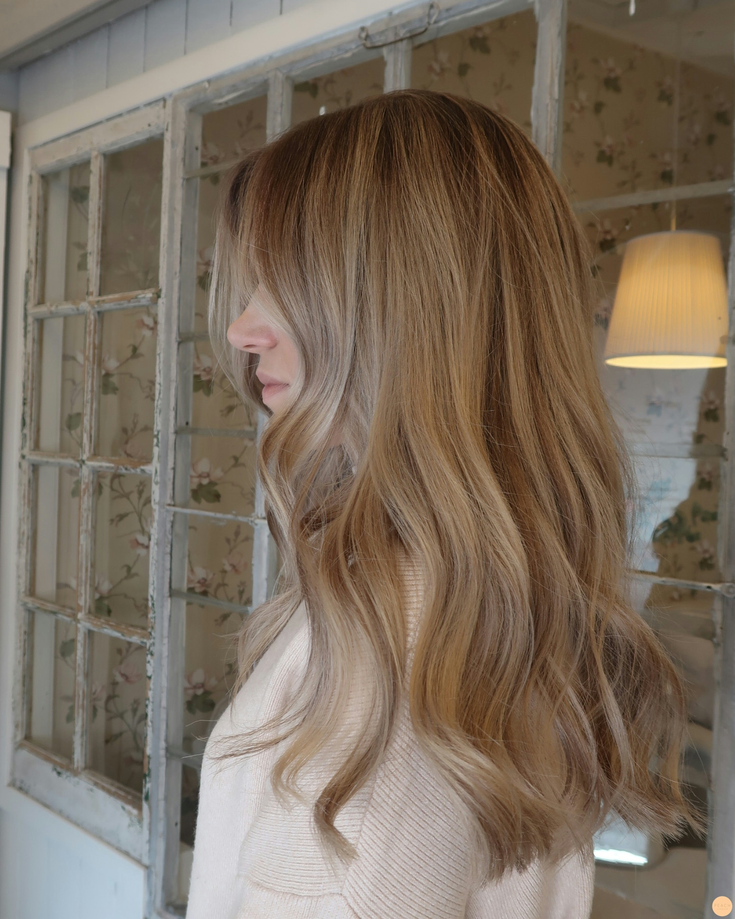Beige blond hårfärg