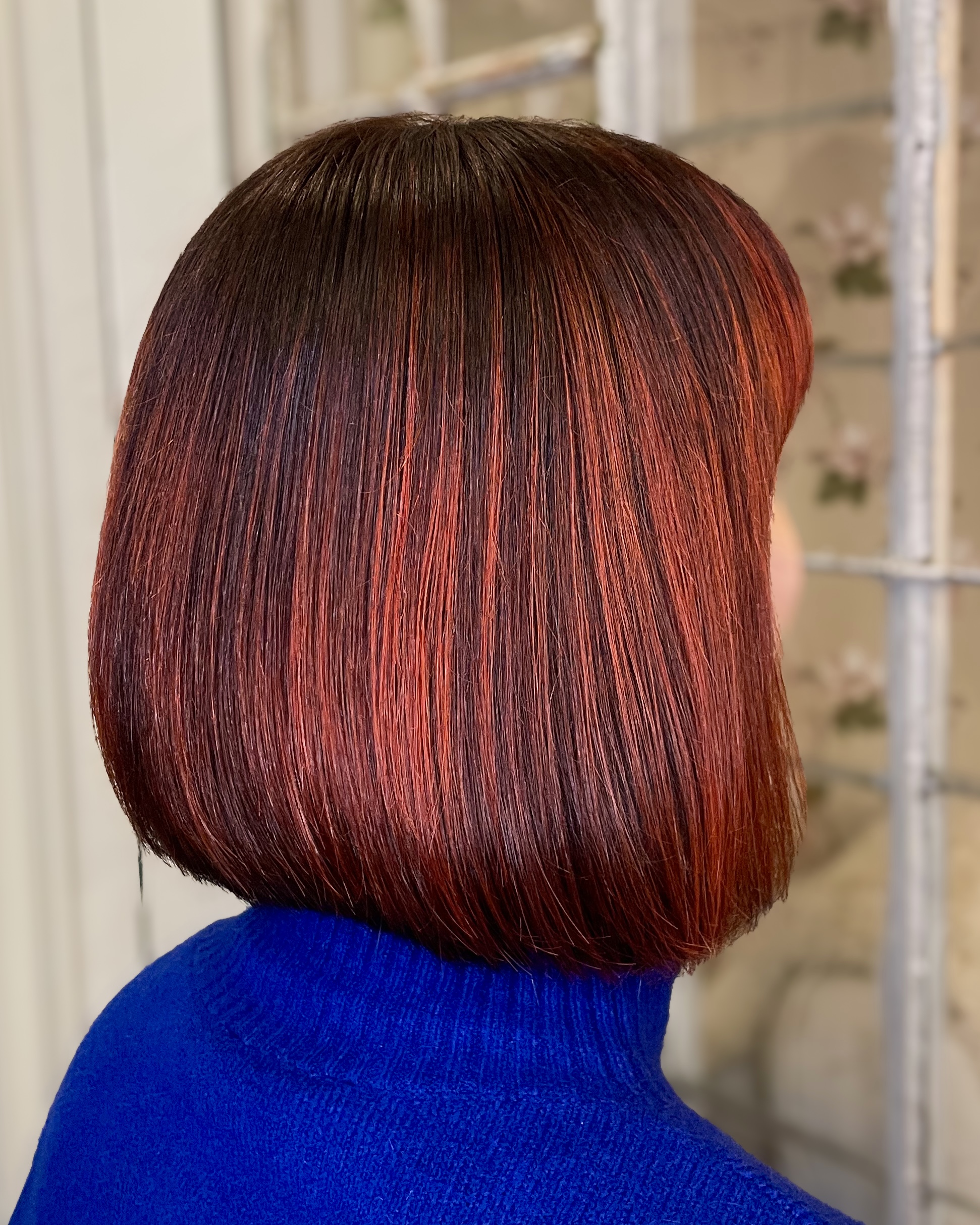 Fire red hair ❤️‍🔥