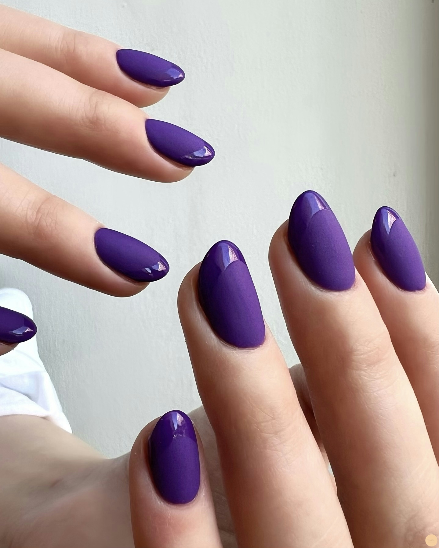 Purple french nails 💟💅