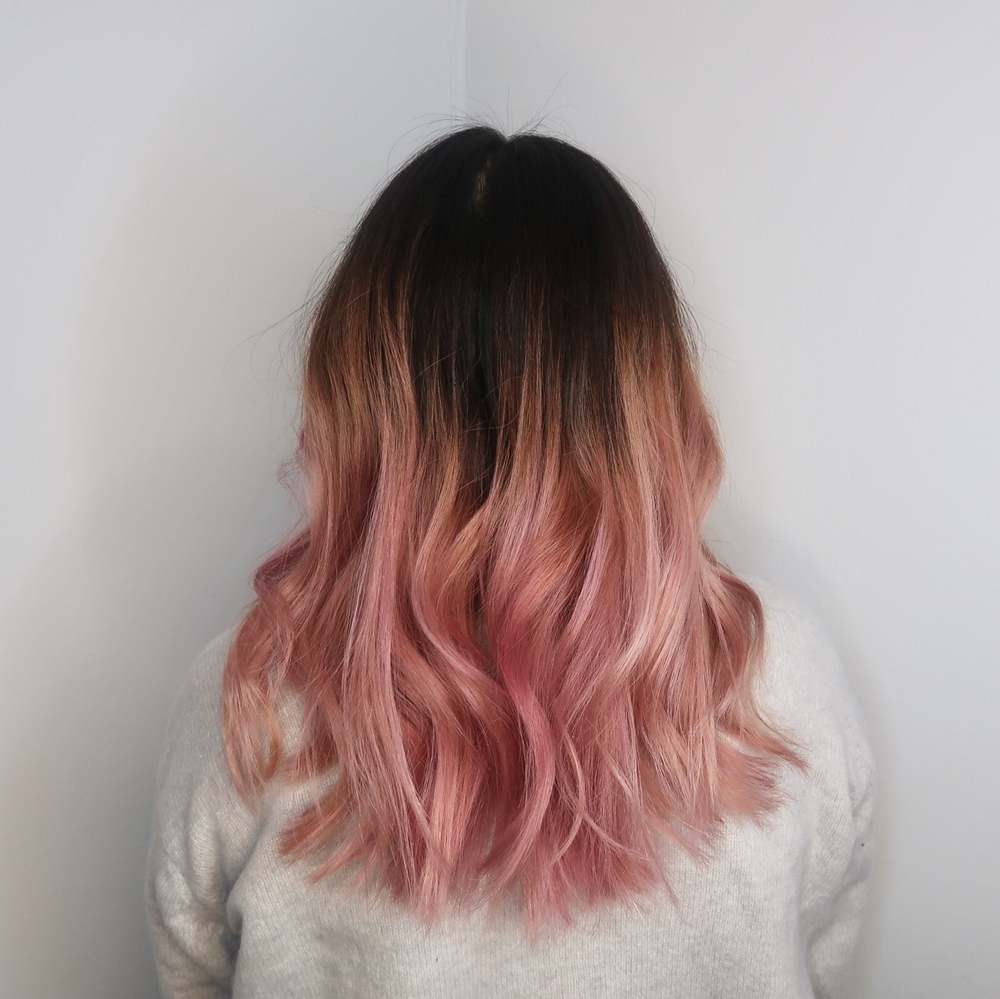 Pink hair