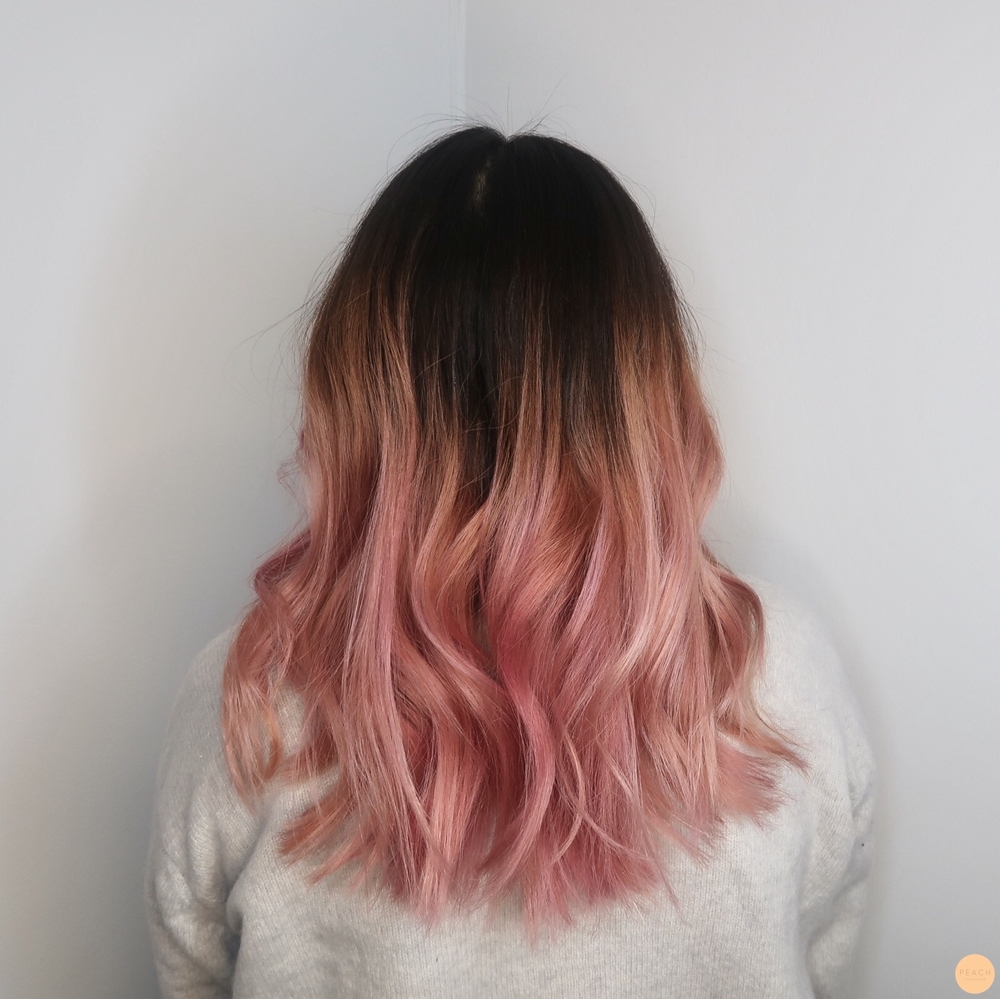 Pink hair
