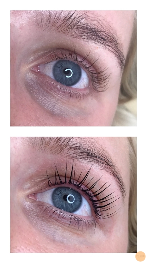 Andra behandlingen av Yumi lashlift