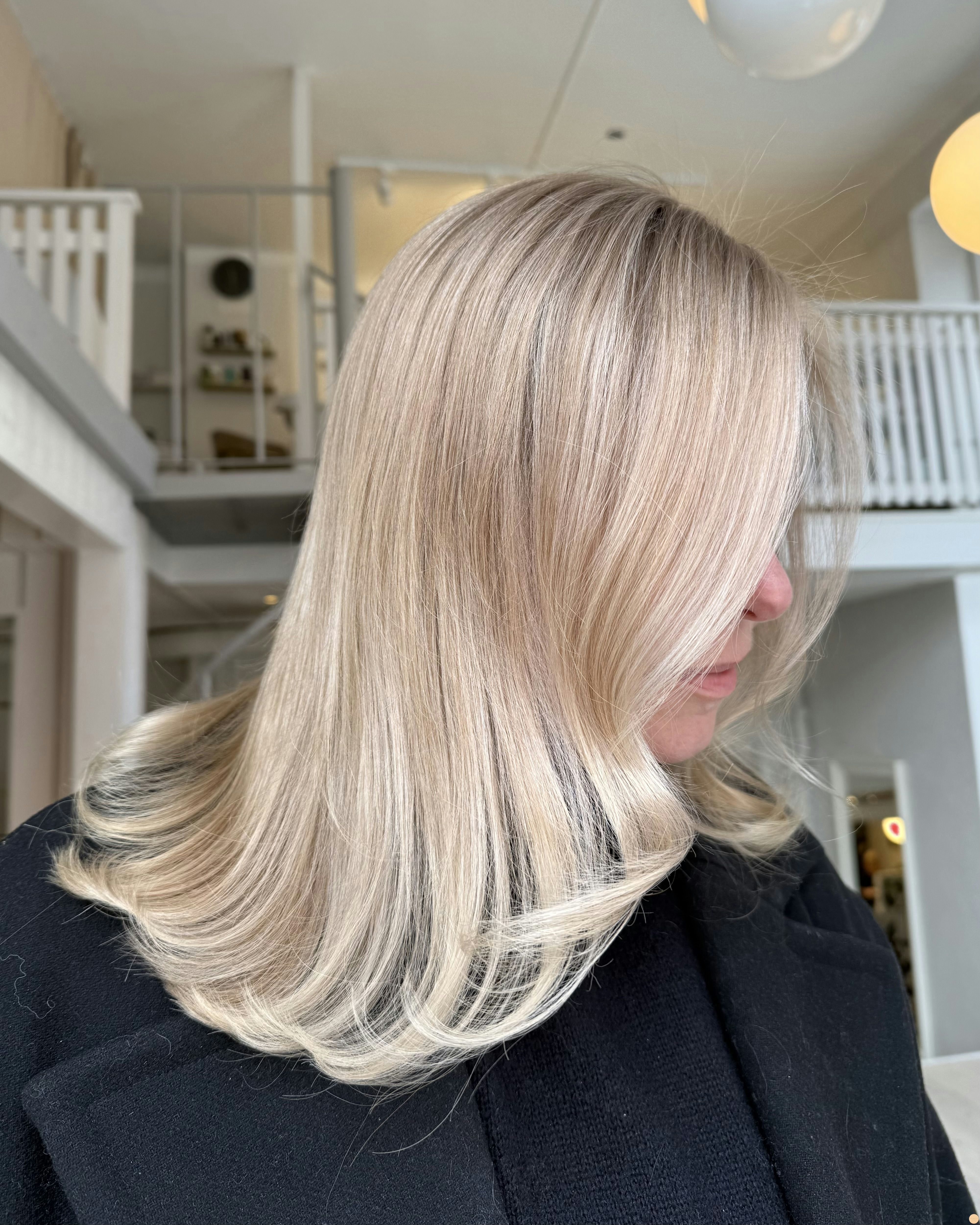 Vaniljblond hårfärg