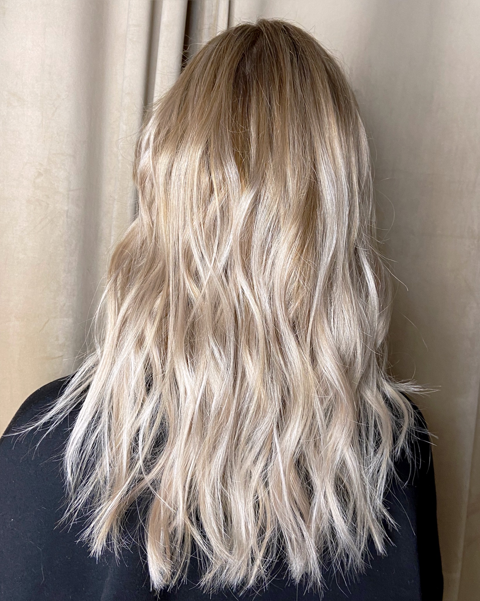 Soft balayage blonde