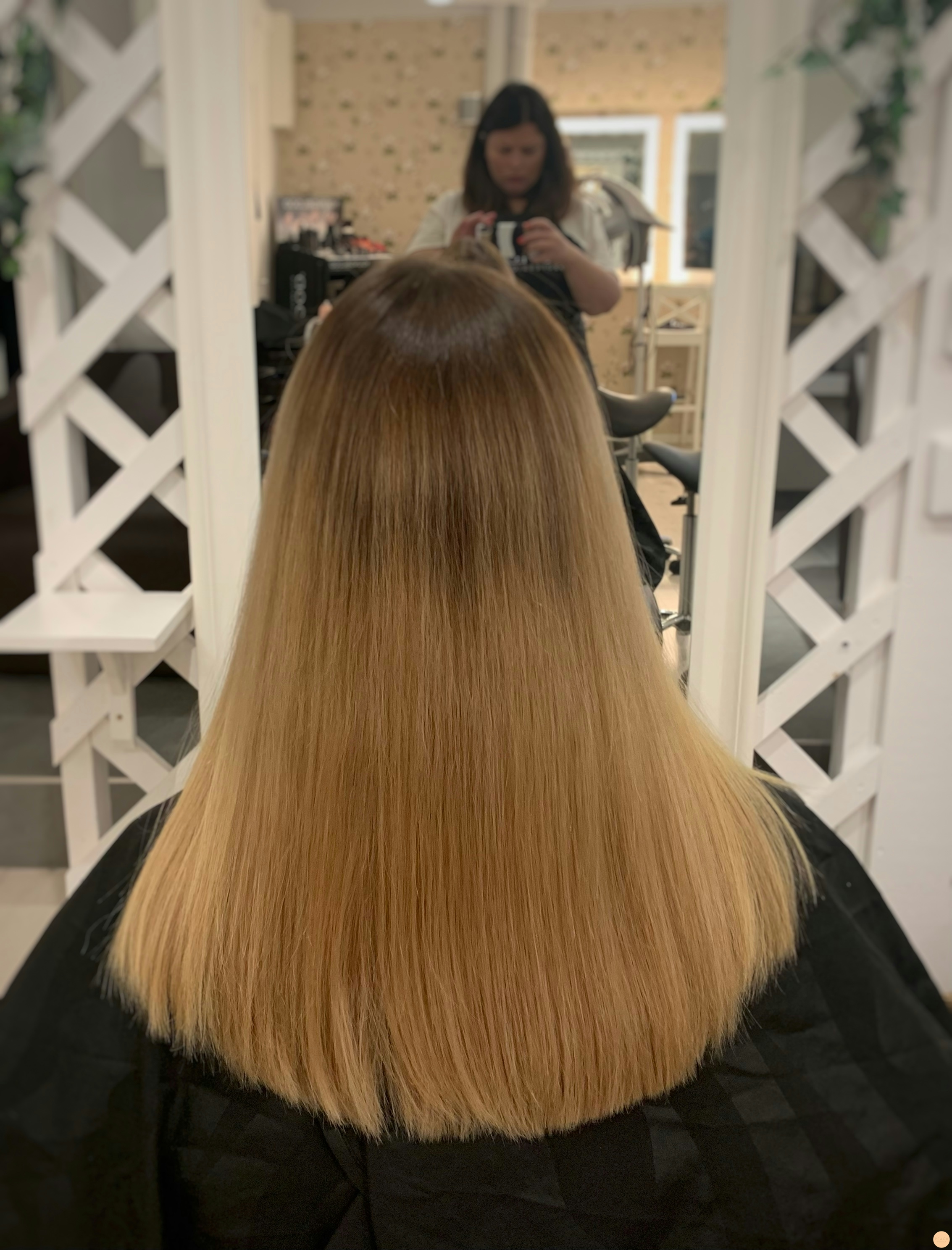Kalla blonda balayage slingor