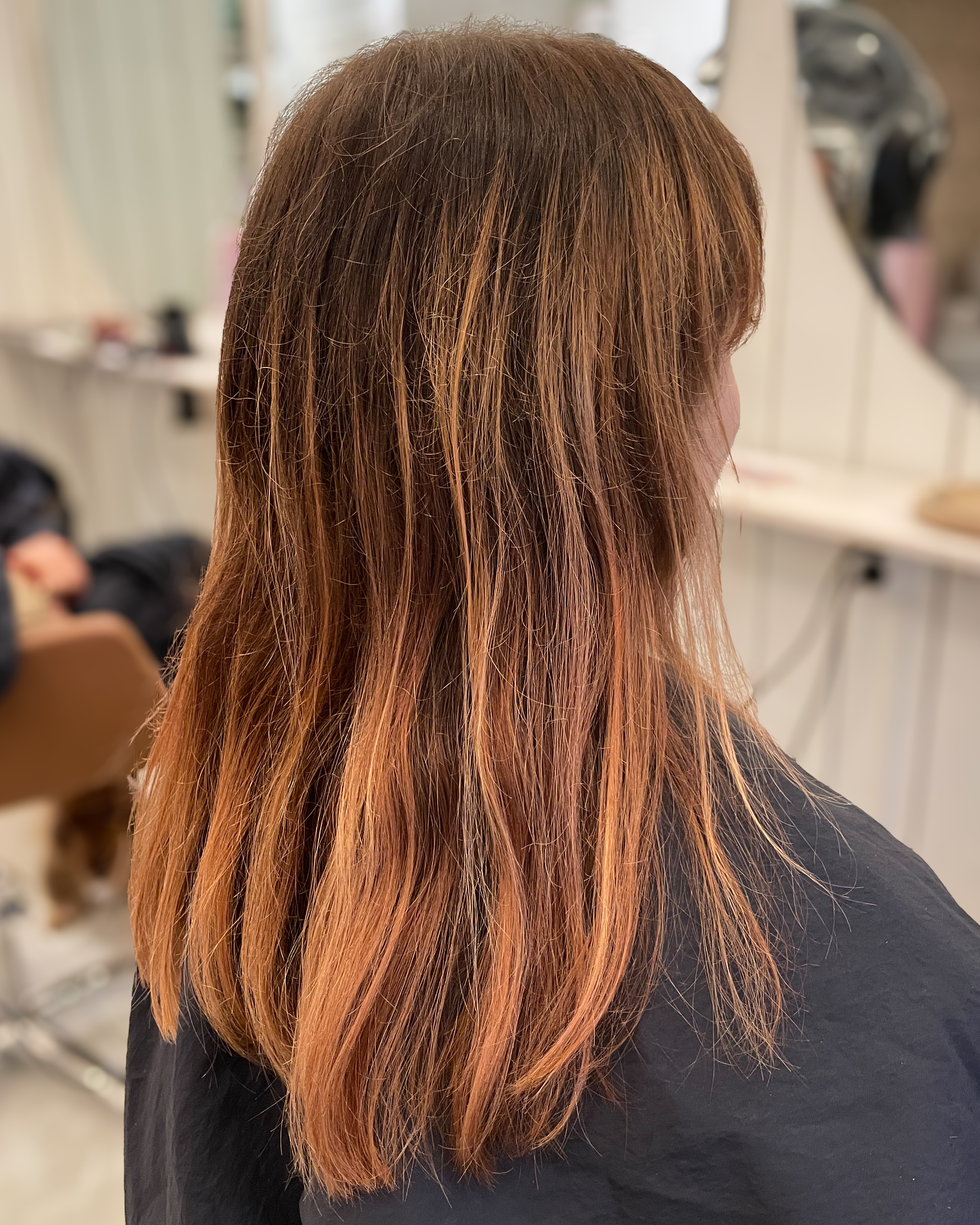 Fire red hair ❤️‍🔥