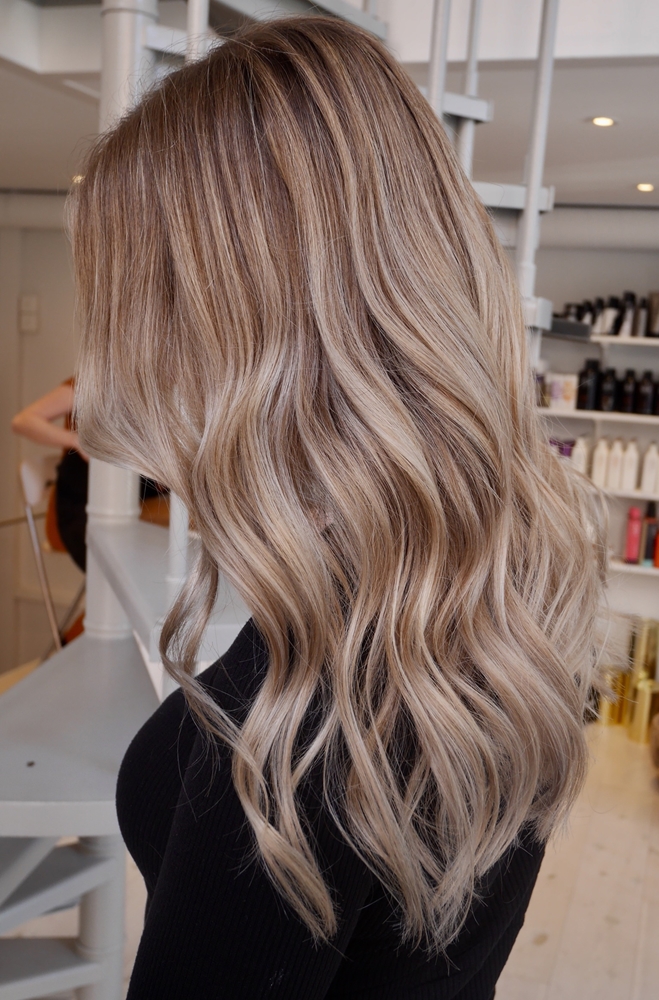 Balayage hår