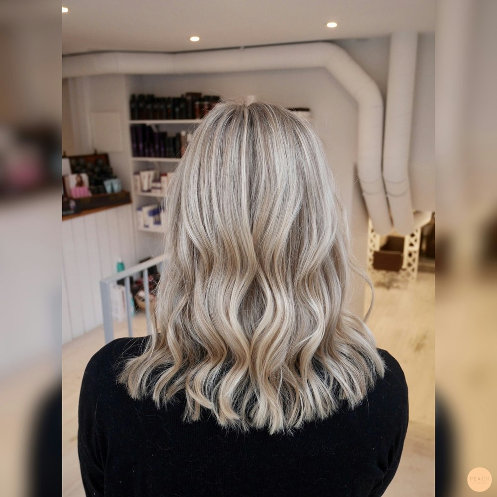 Kall Blond Hårfärg Peach Stockholm Här 2 