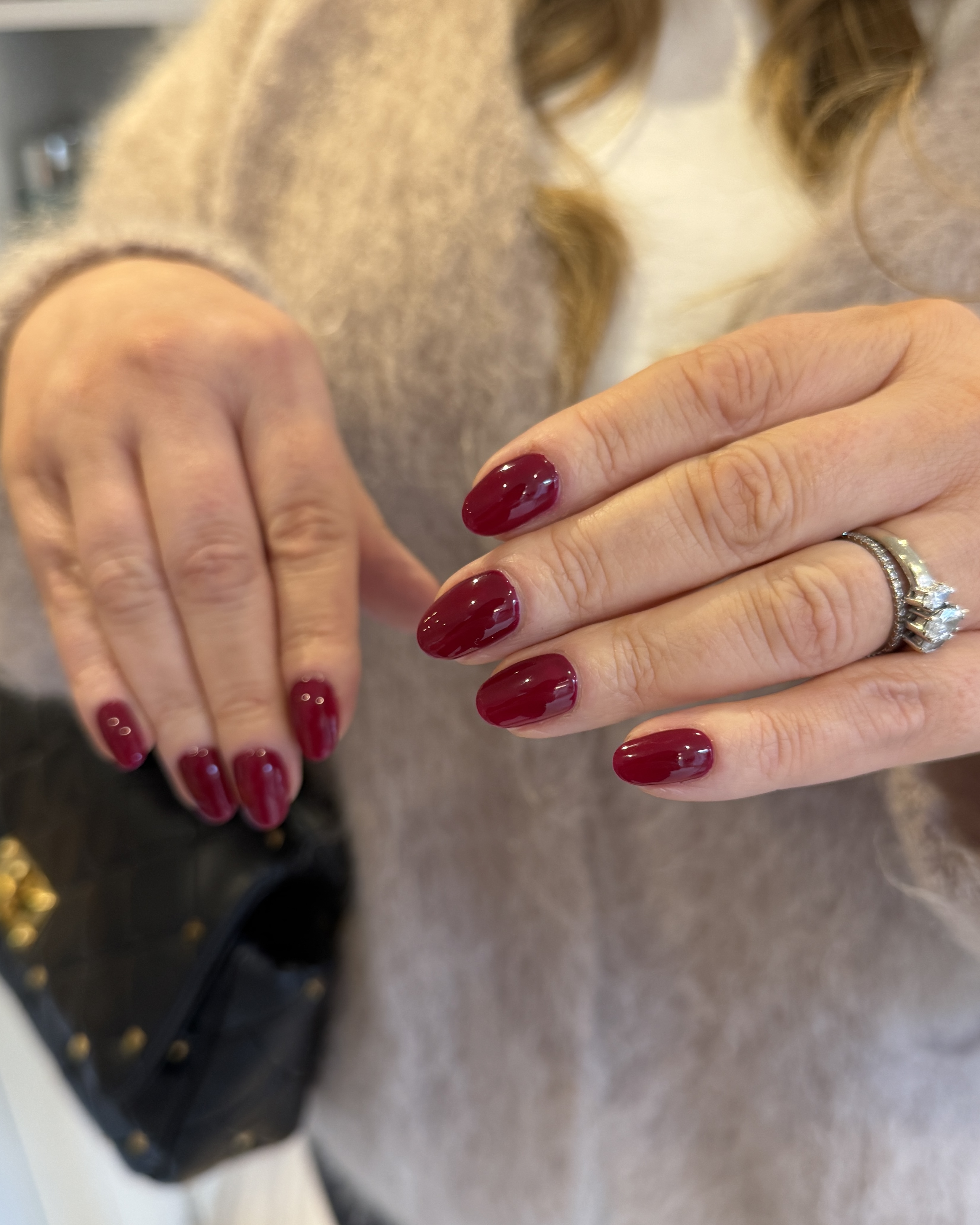 Gel polish natural nails