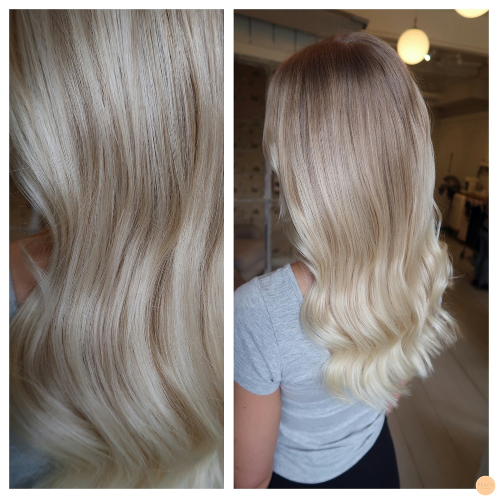 Kall soft ombre med balayage teknik