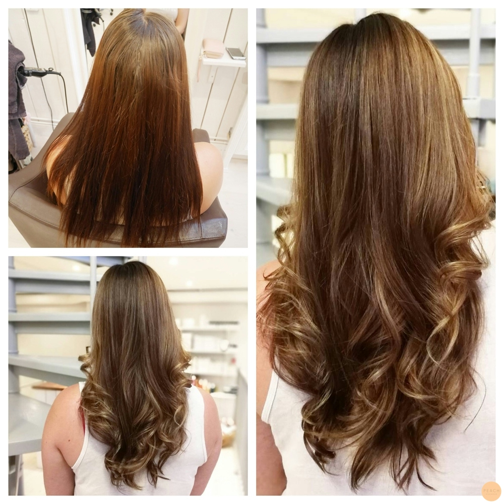 Härlig höst hårfärg