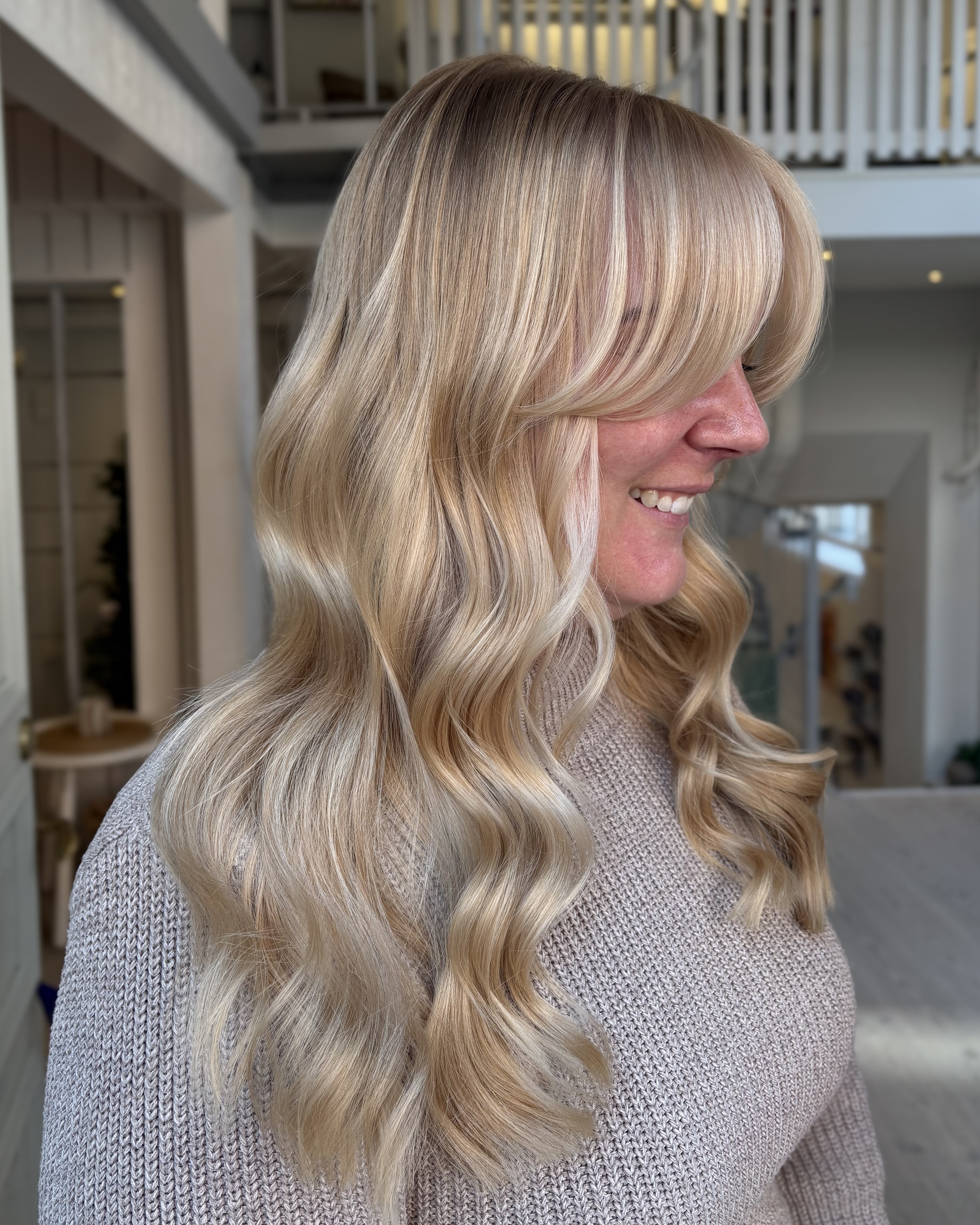 Blond balayage