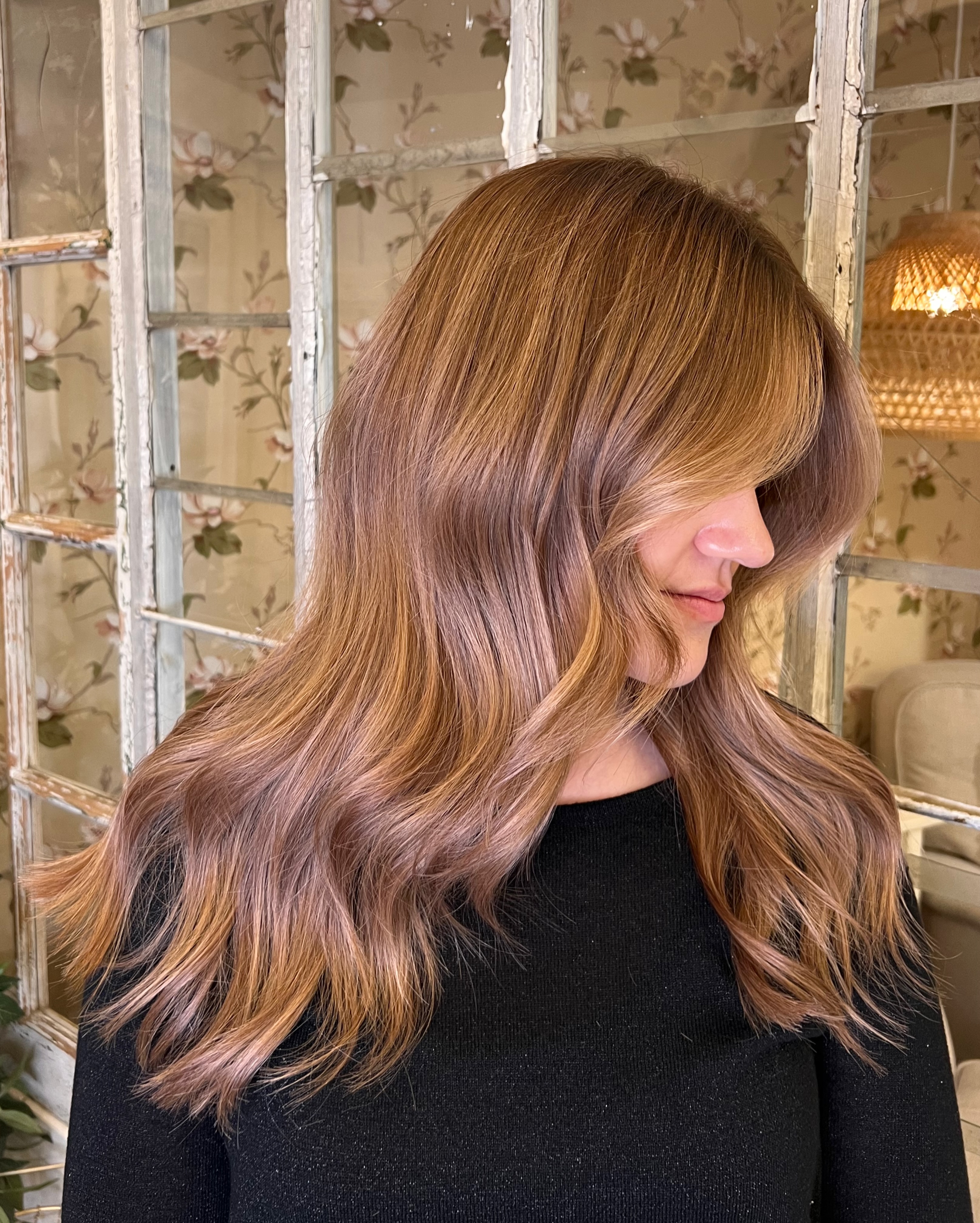 Teddy bear bronde hair color 🤎