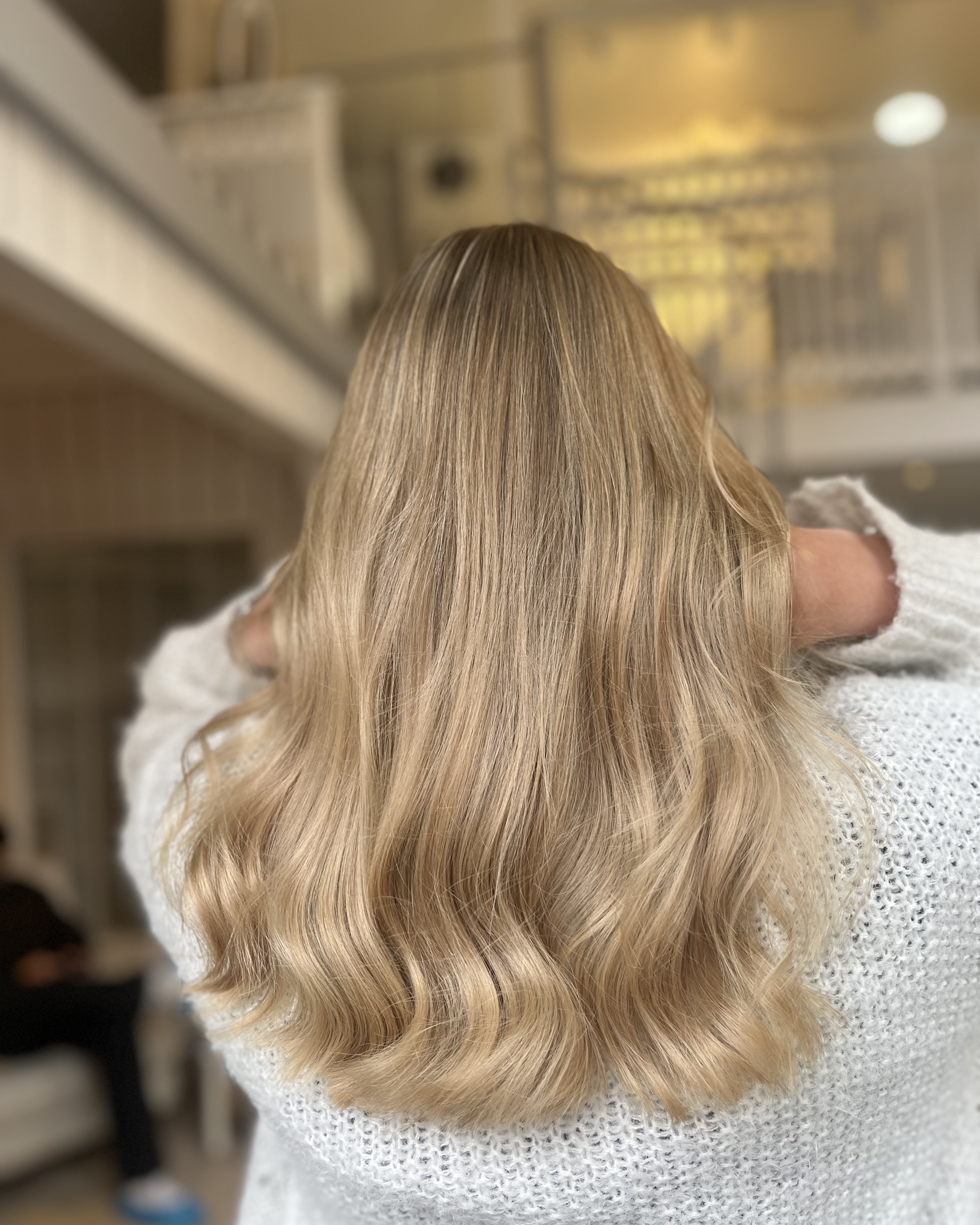 Warm beige blonde