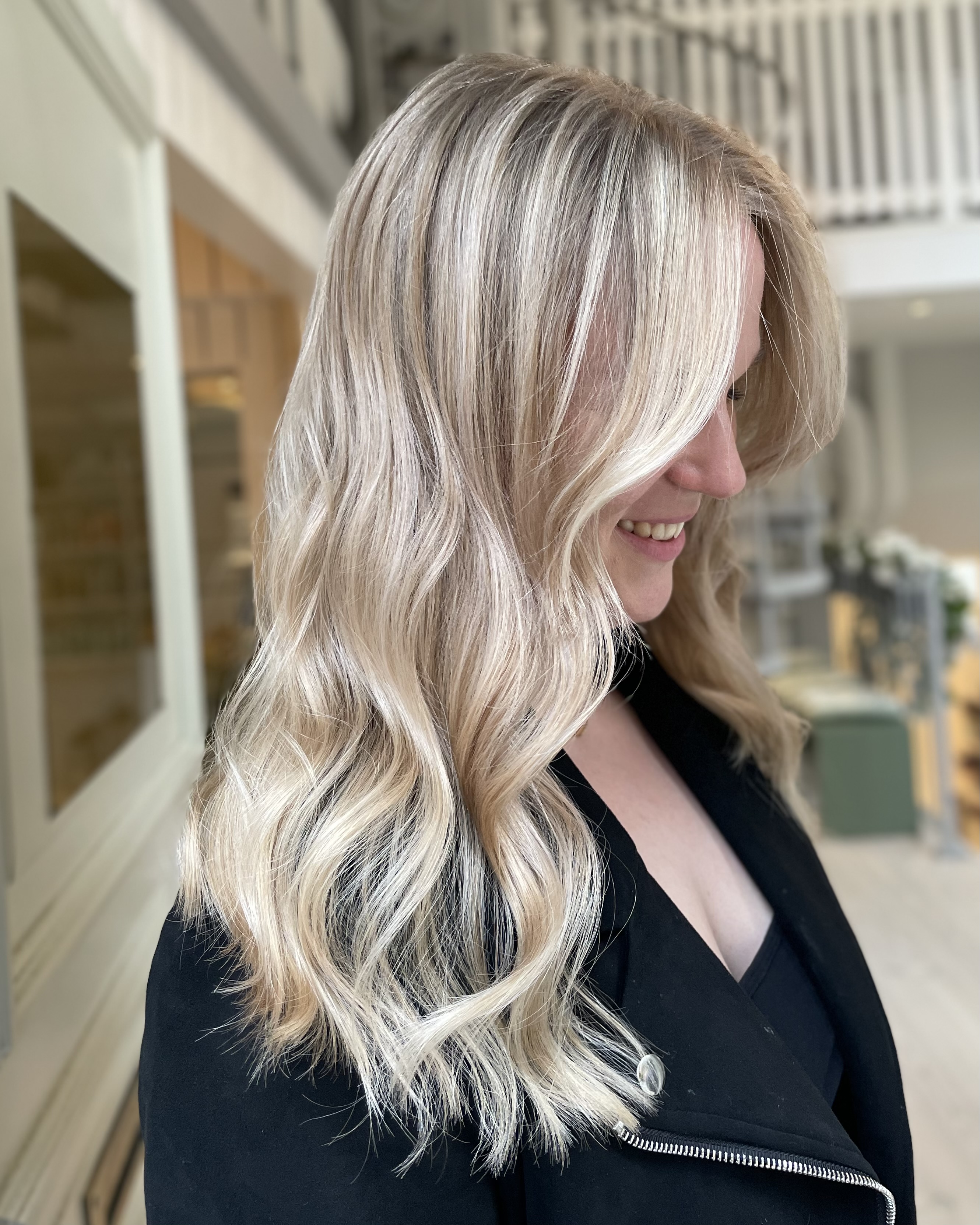 Blond balayage