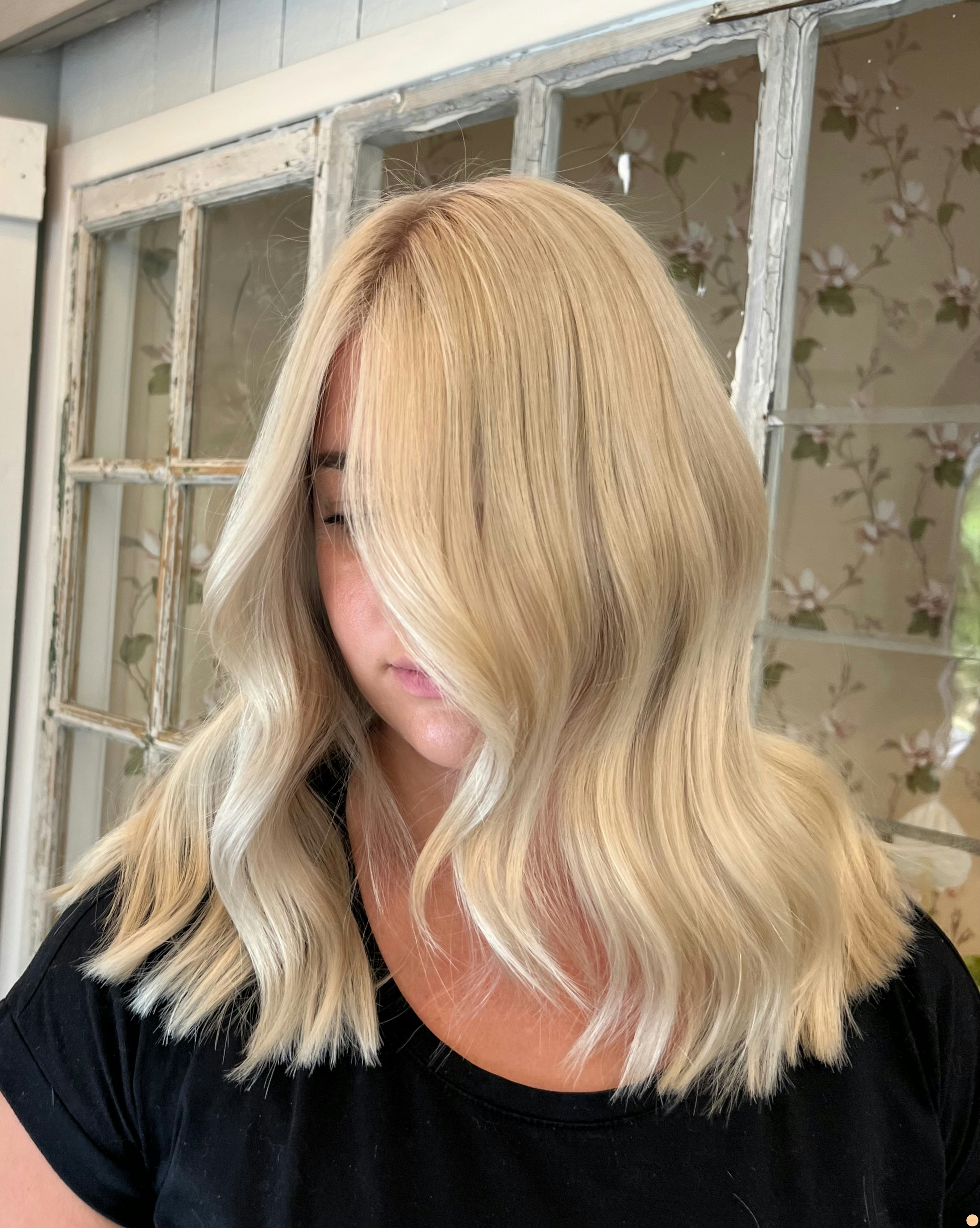 Light beige blonde hair ✨🌟