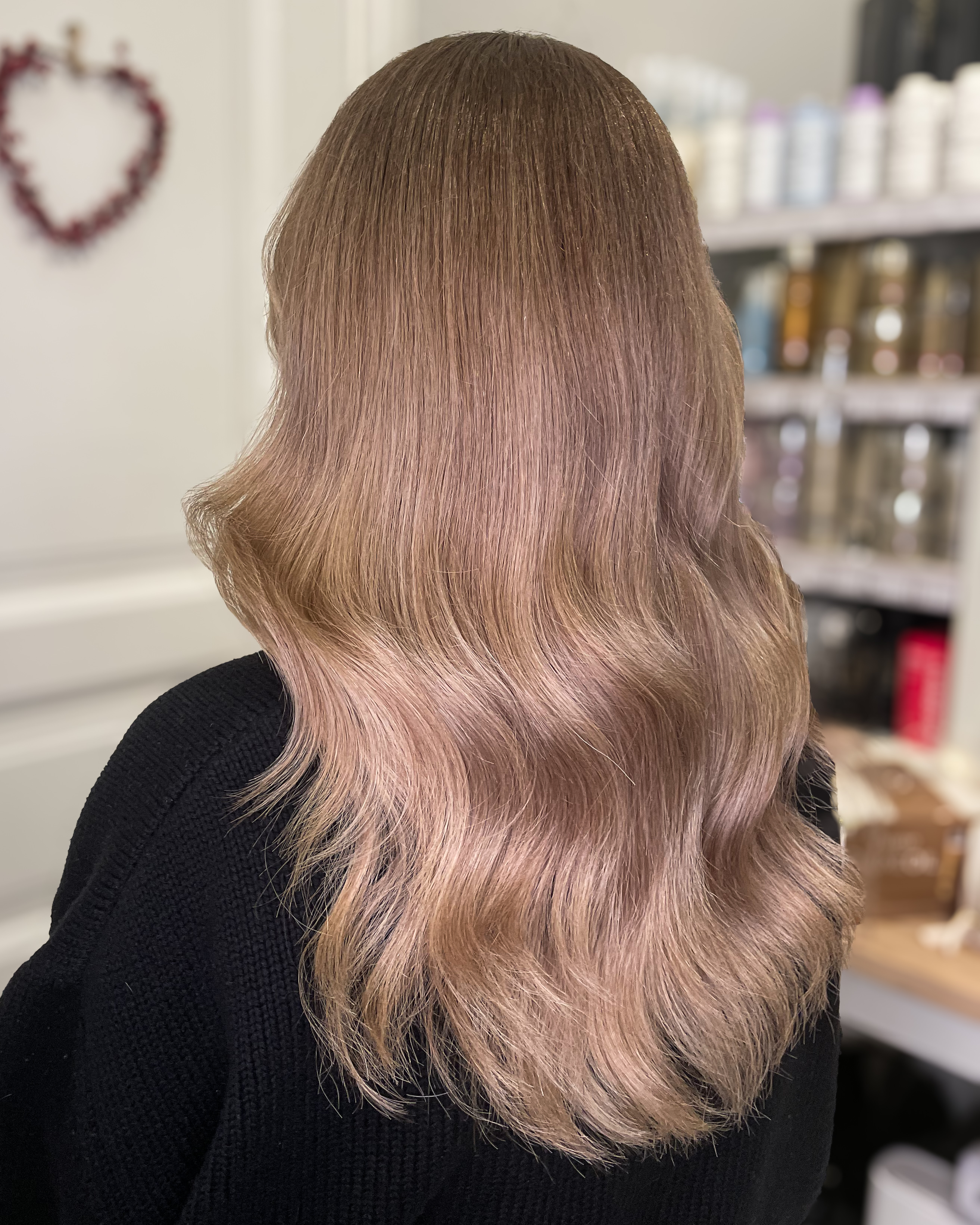 Latte hair color 🧋 ✨