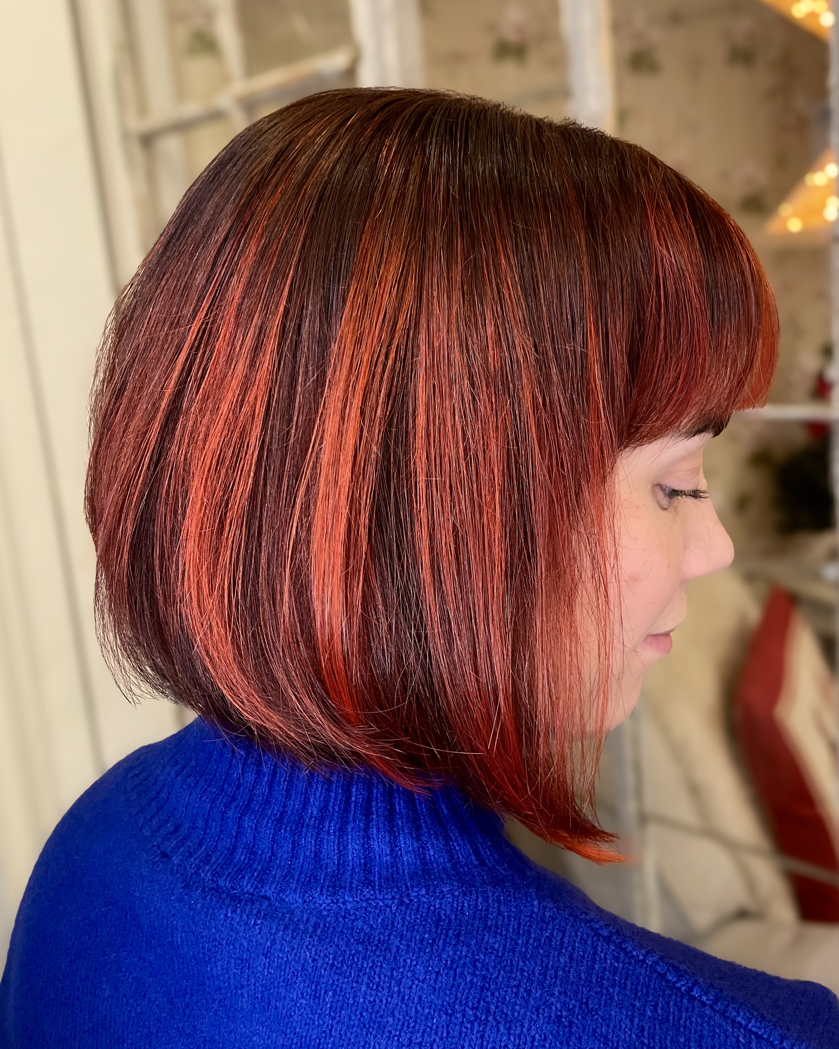 Fire red hair ❤️‍🔥