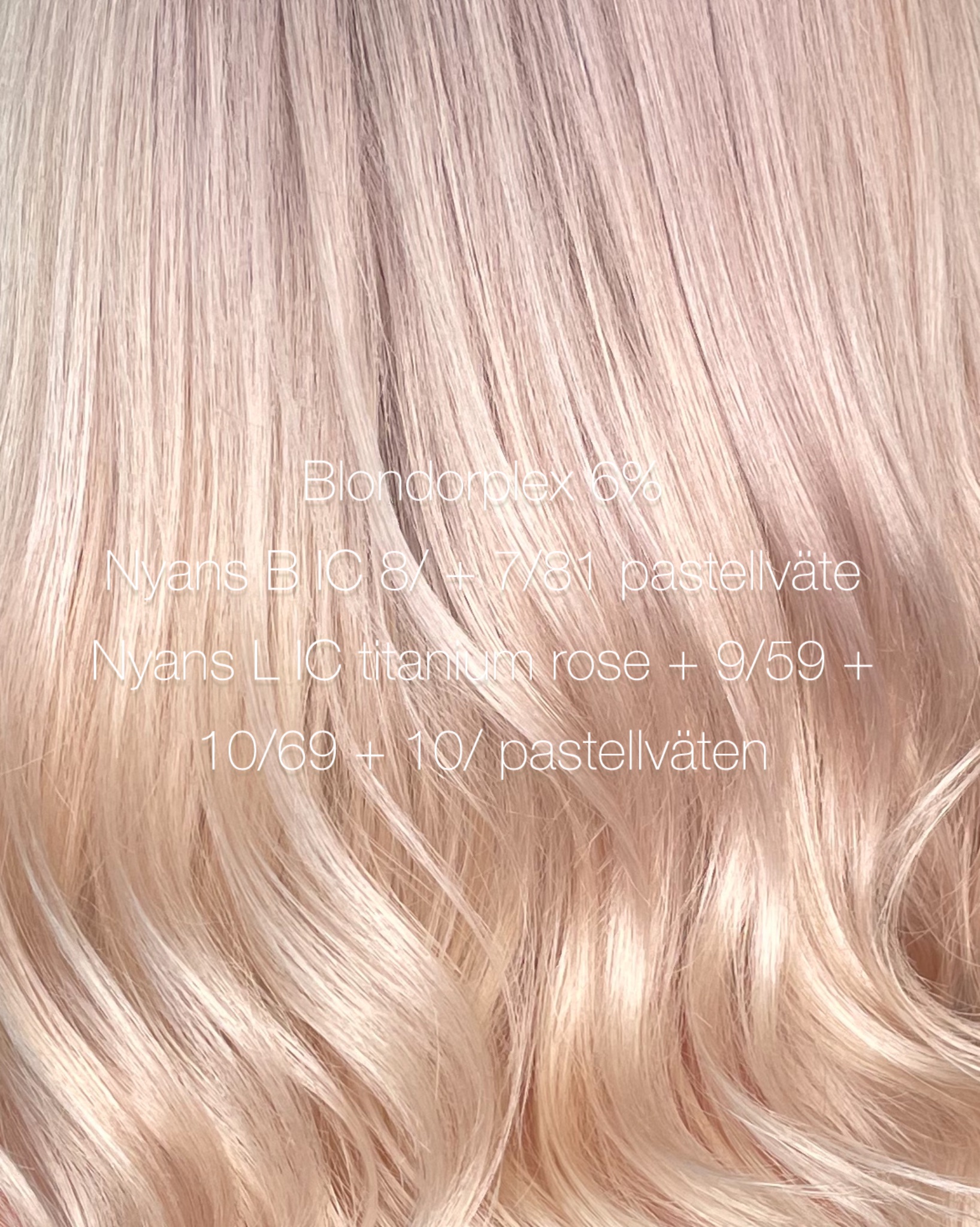 En touch av rosé 🌸✨