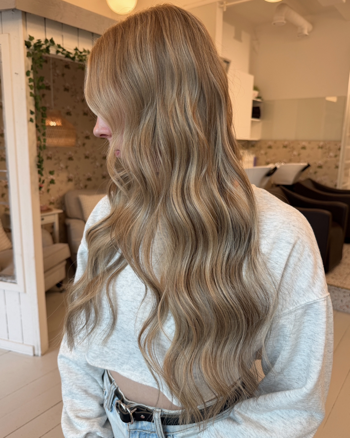 Slingor och fyra paket Richy Hair 50 cm