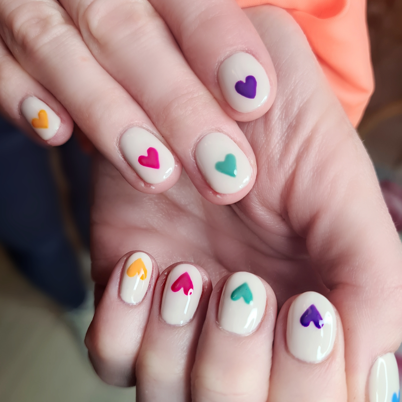 Lite nageldesign från oktober 🌸