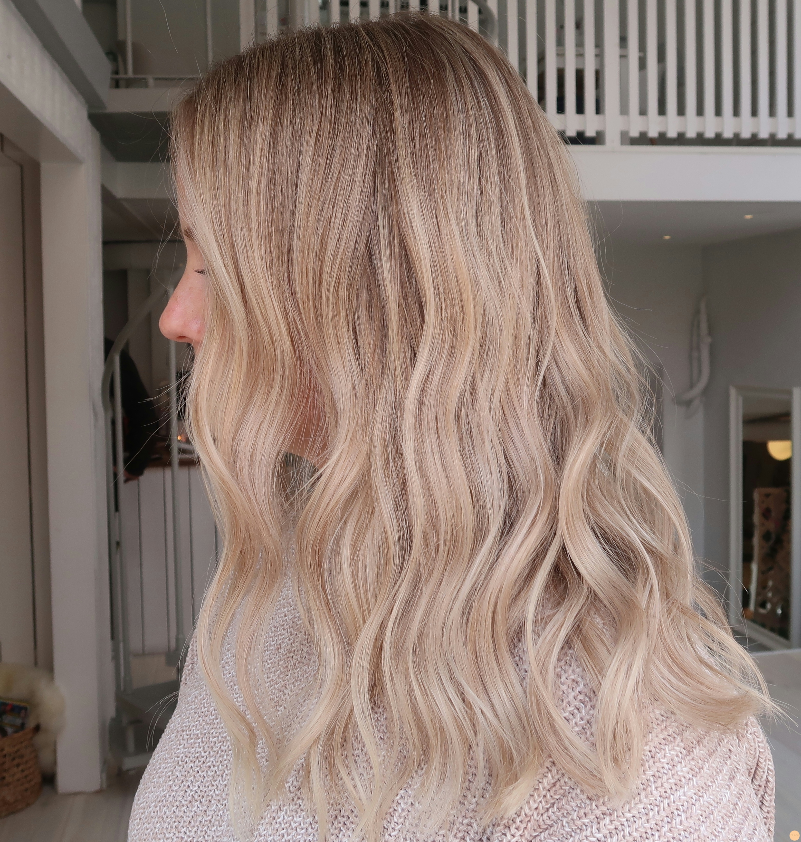 Balayage blond