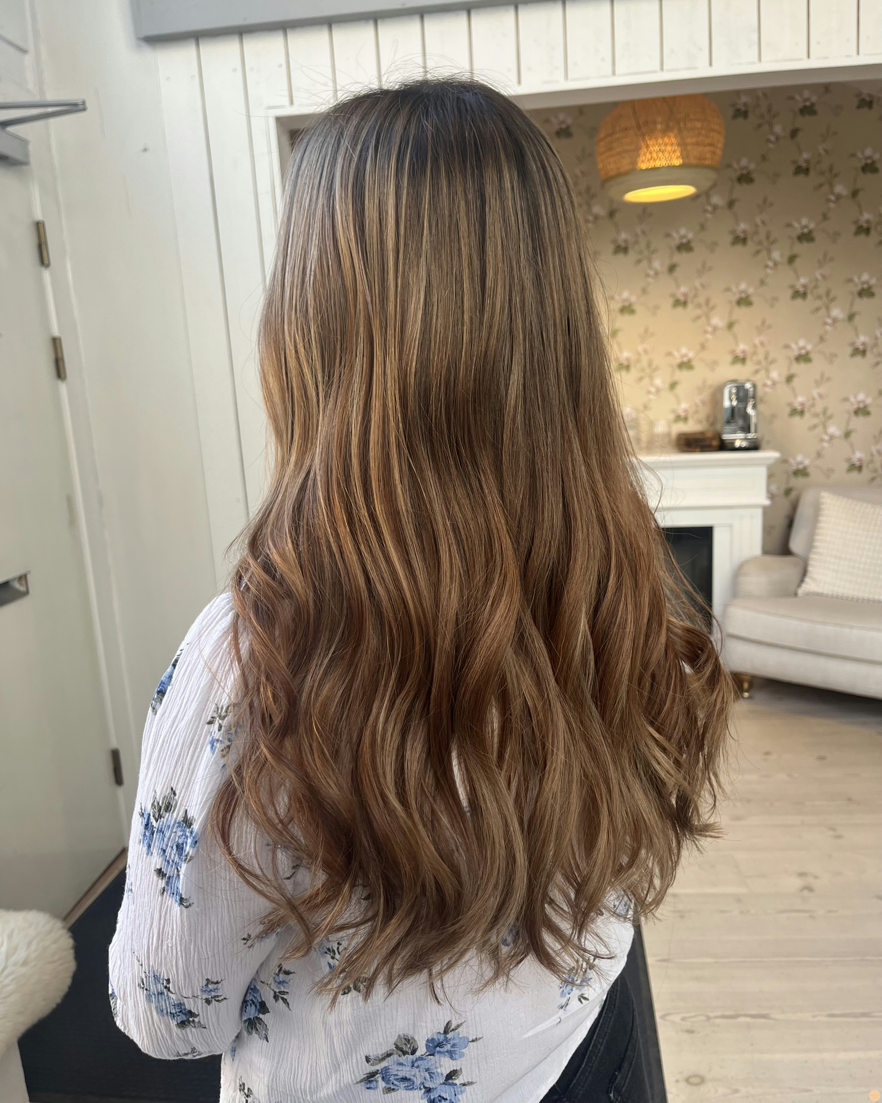 Warm brown hair🤎