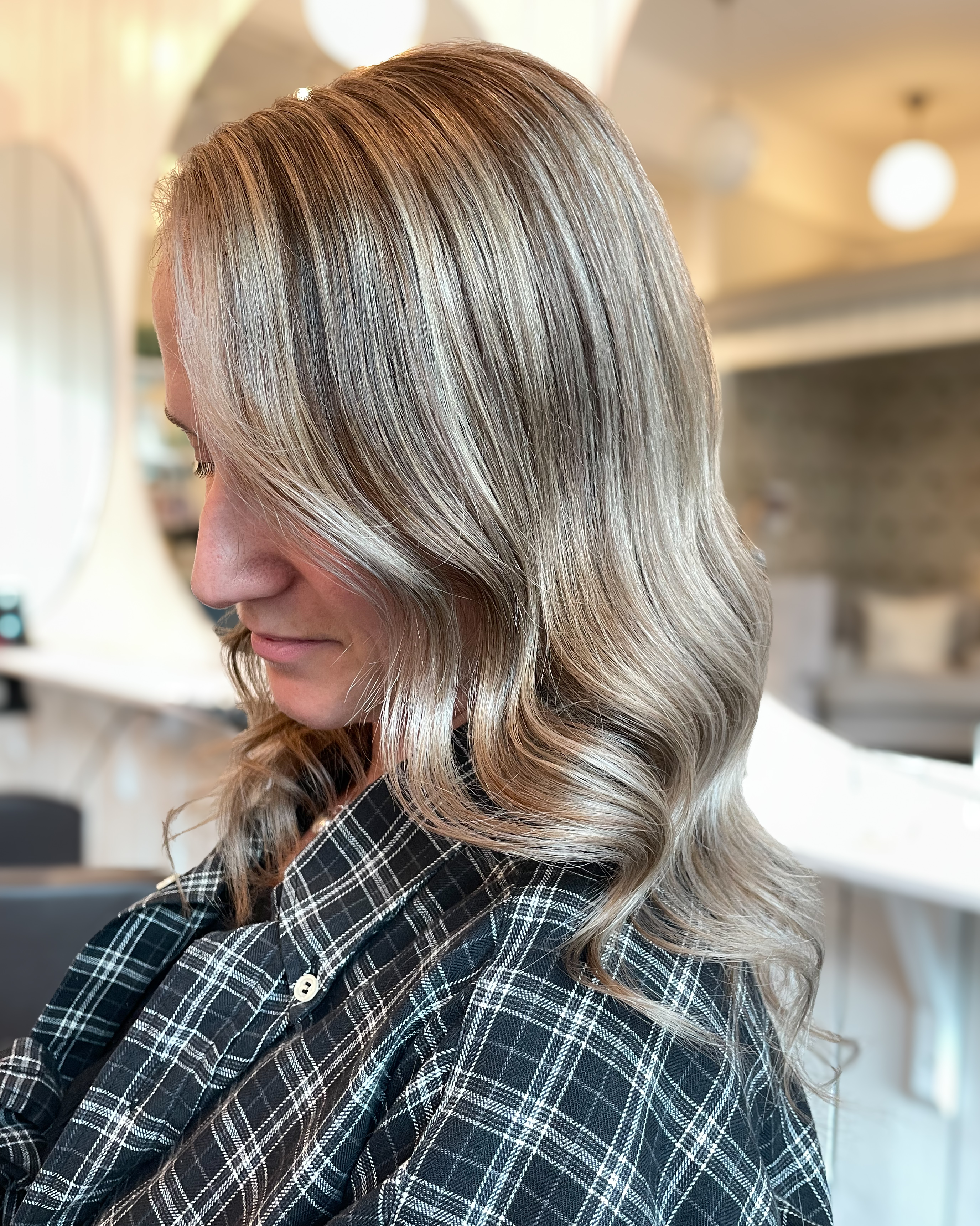 ✨ Kall blond hårfärg