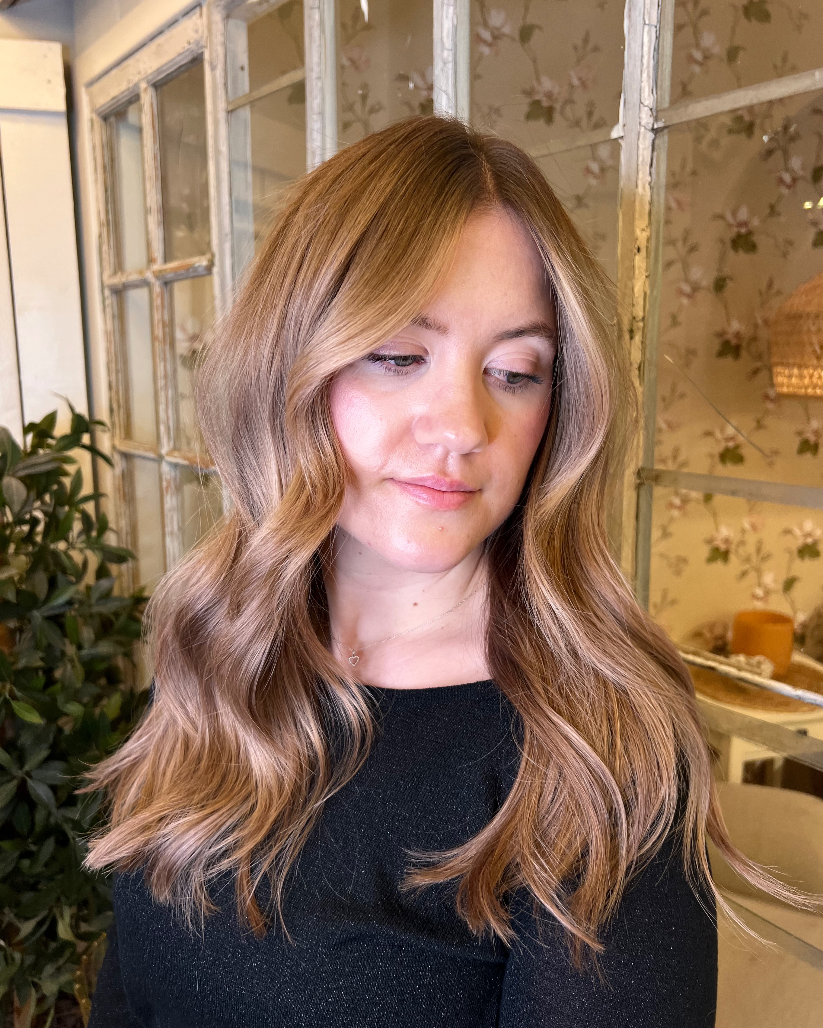 Teddy bear bronde hair color 🤎