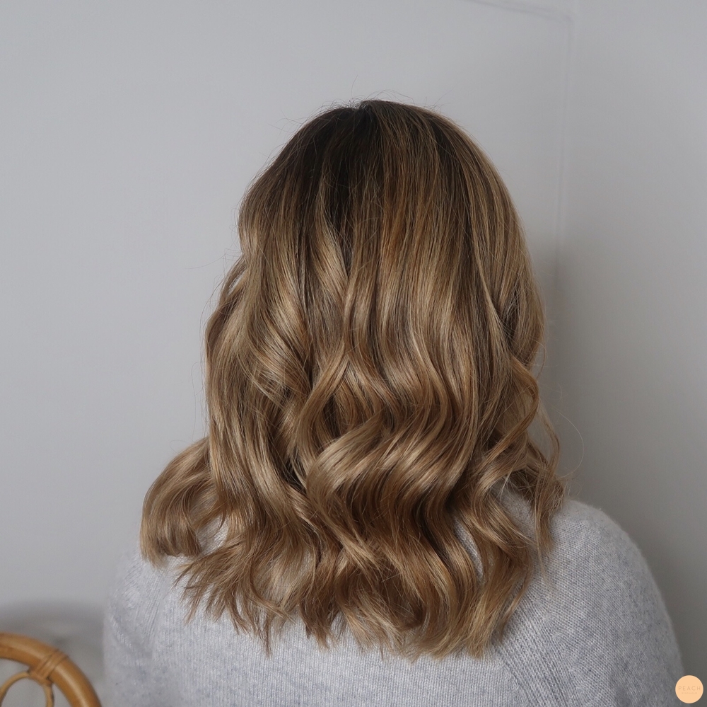 Beige blond hårfärg