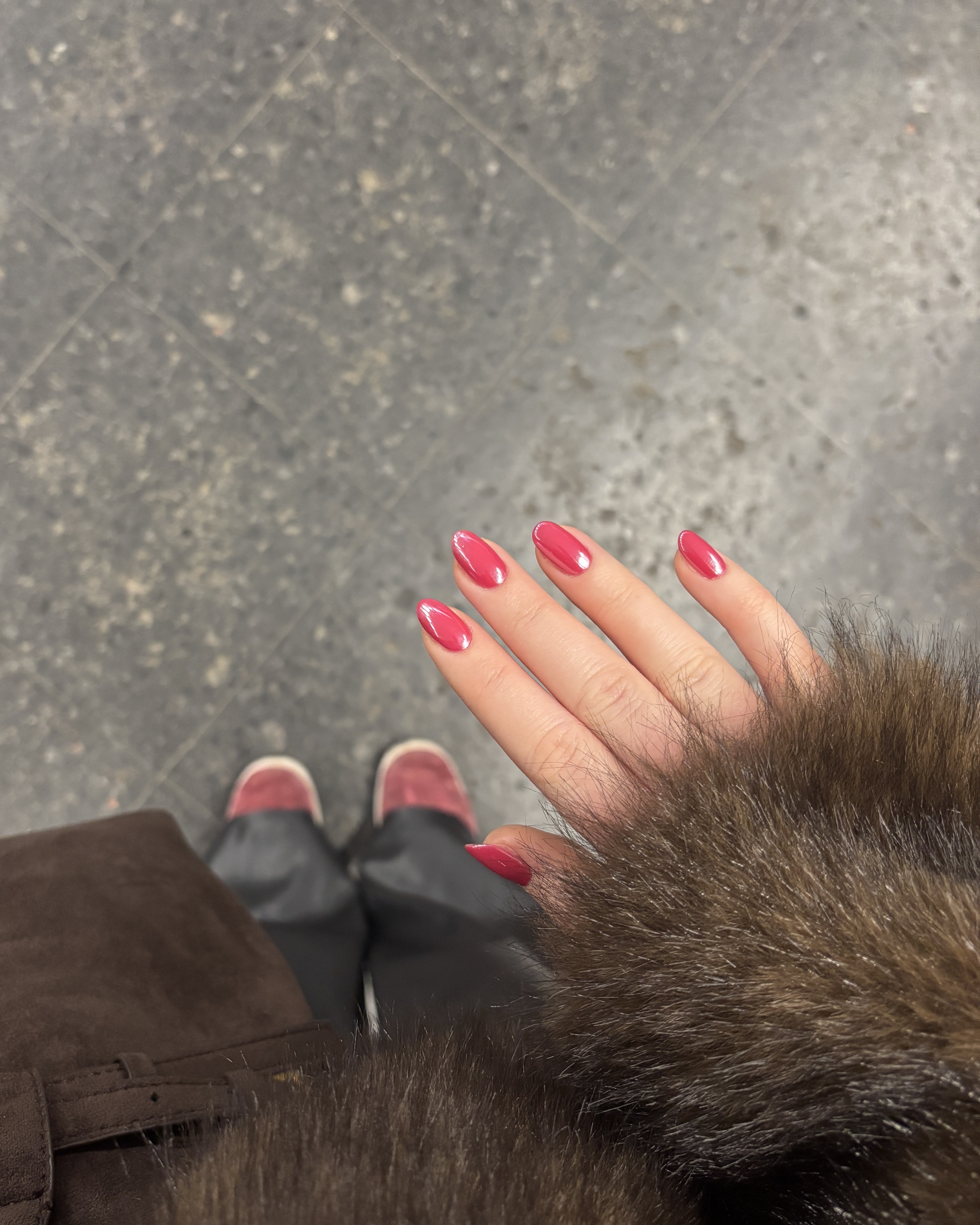 Chromade rosa naglar