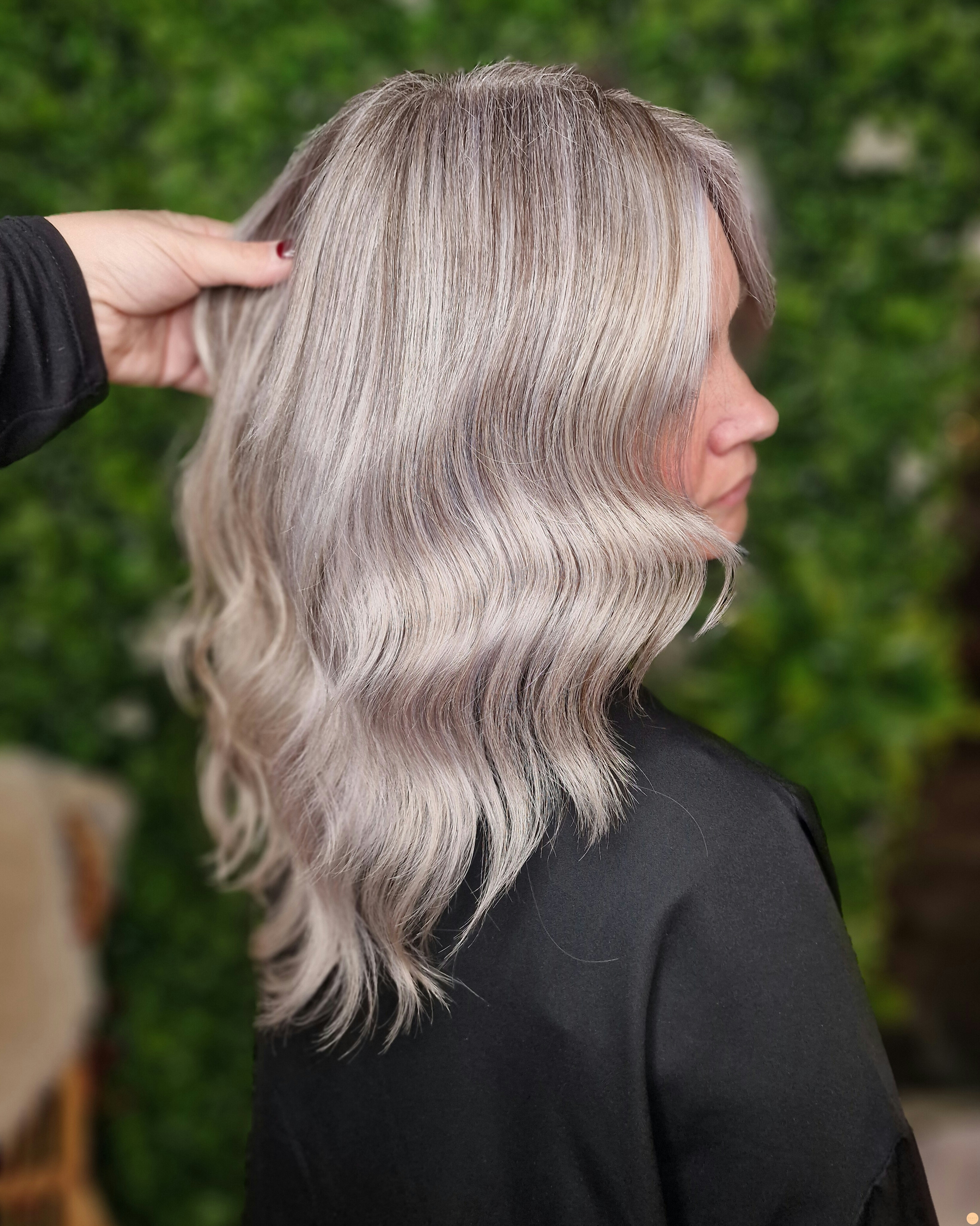 Silver Platinum Hair🤍🩶