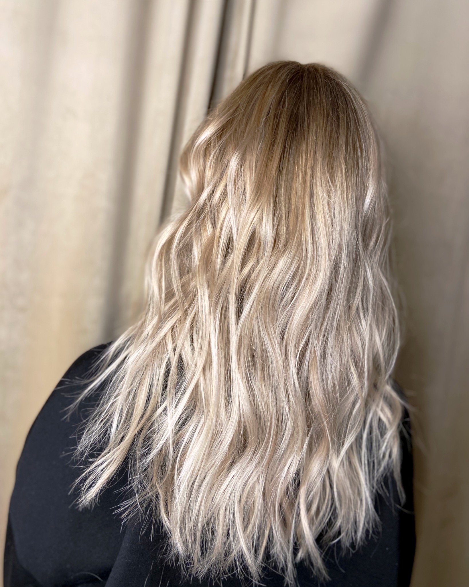 Soft balayage blonde