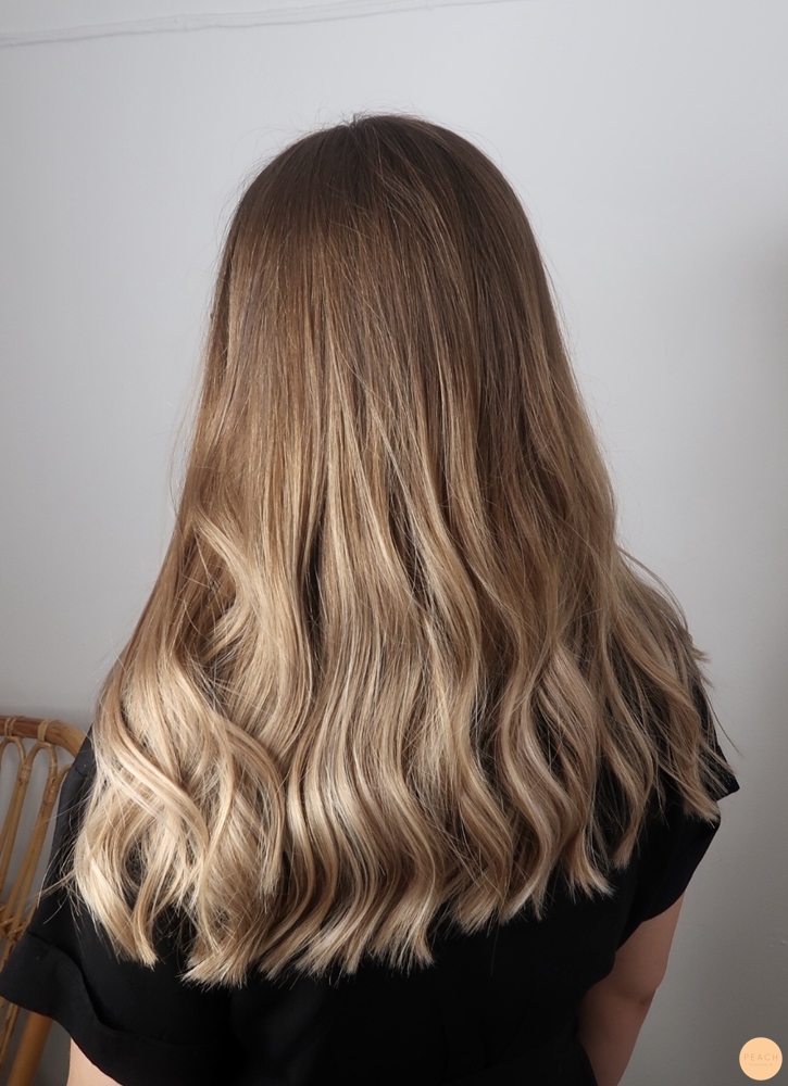 Bronde balayage hårfärg