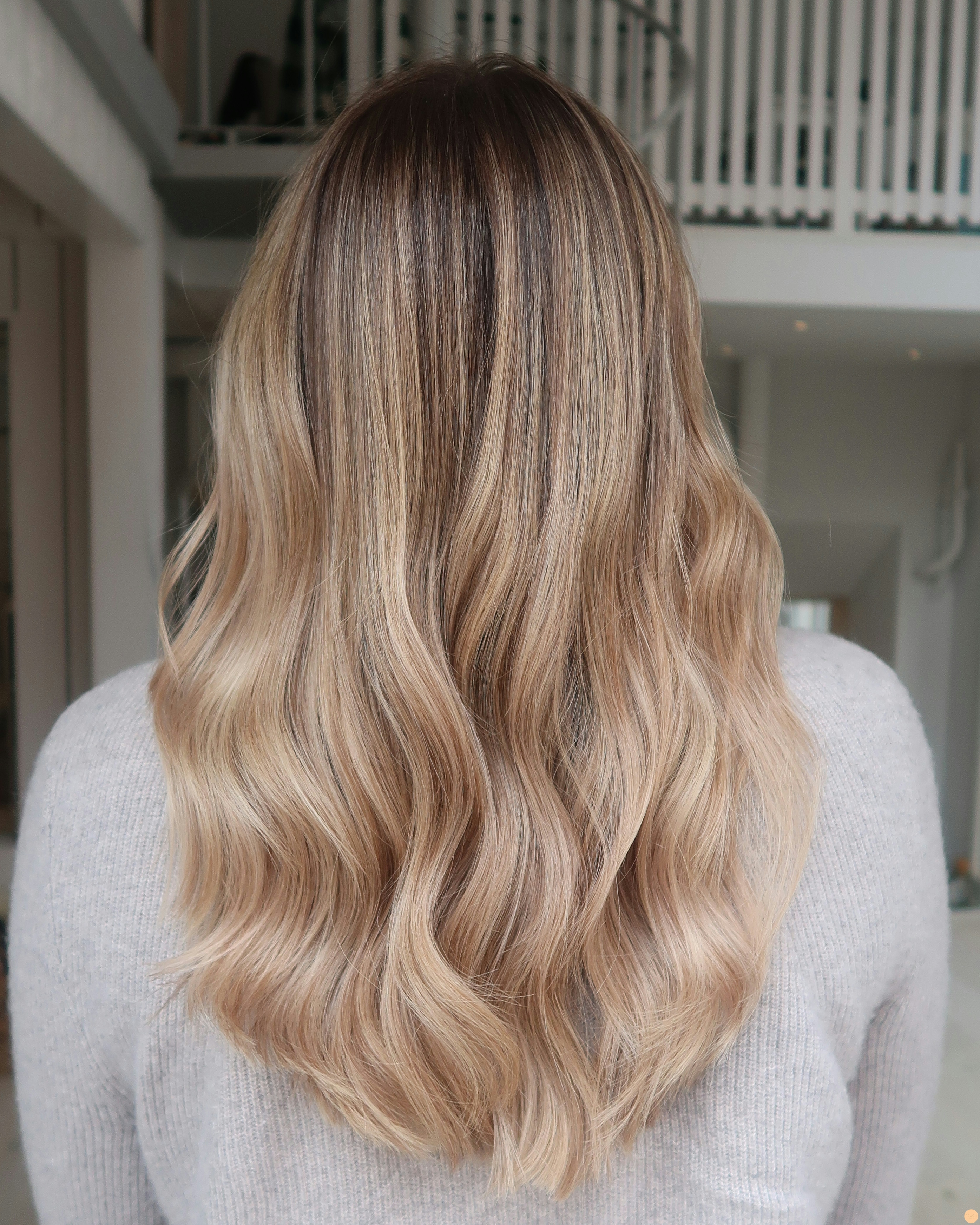 Blond balayage