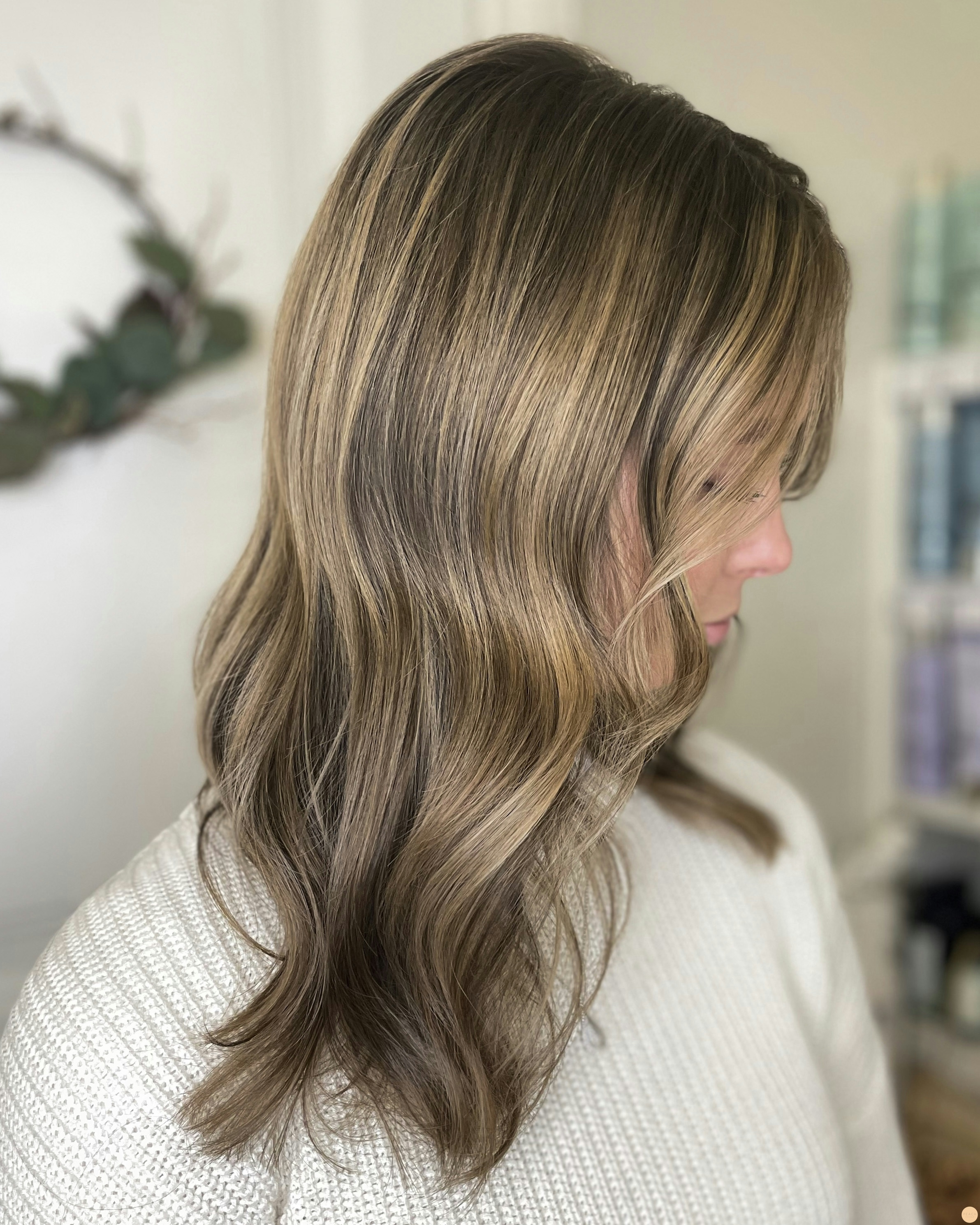 Teasylights slingor blandat med balayage