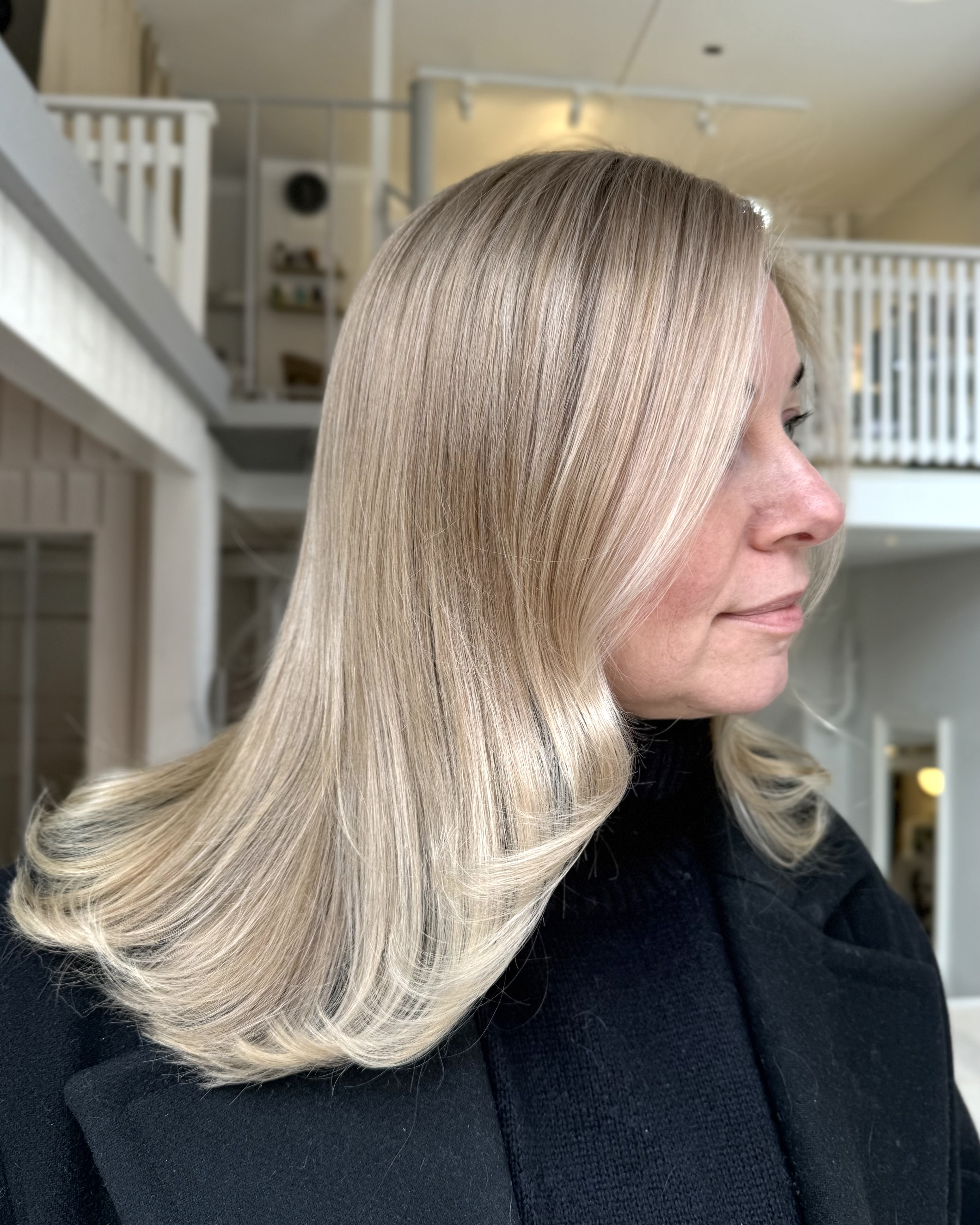 Vaniljblond hårfärg